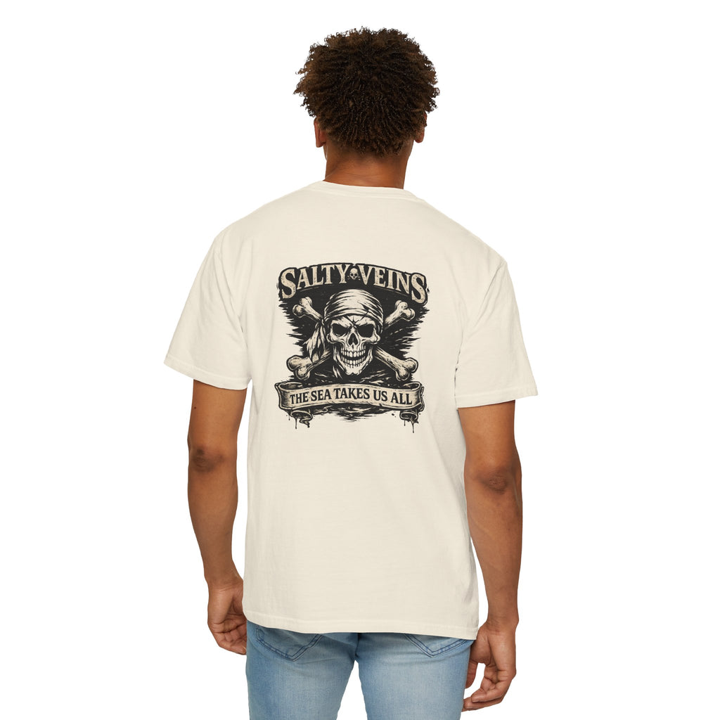 Salty Veins The Sea Takes Us All Tee