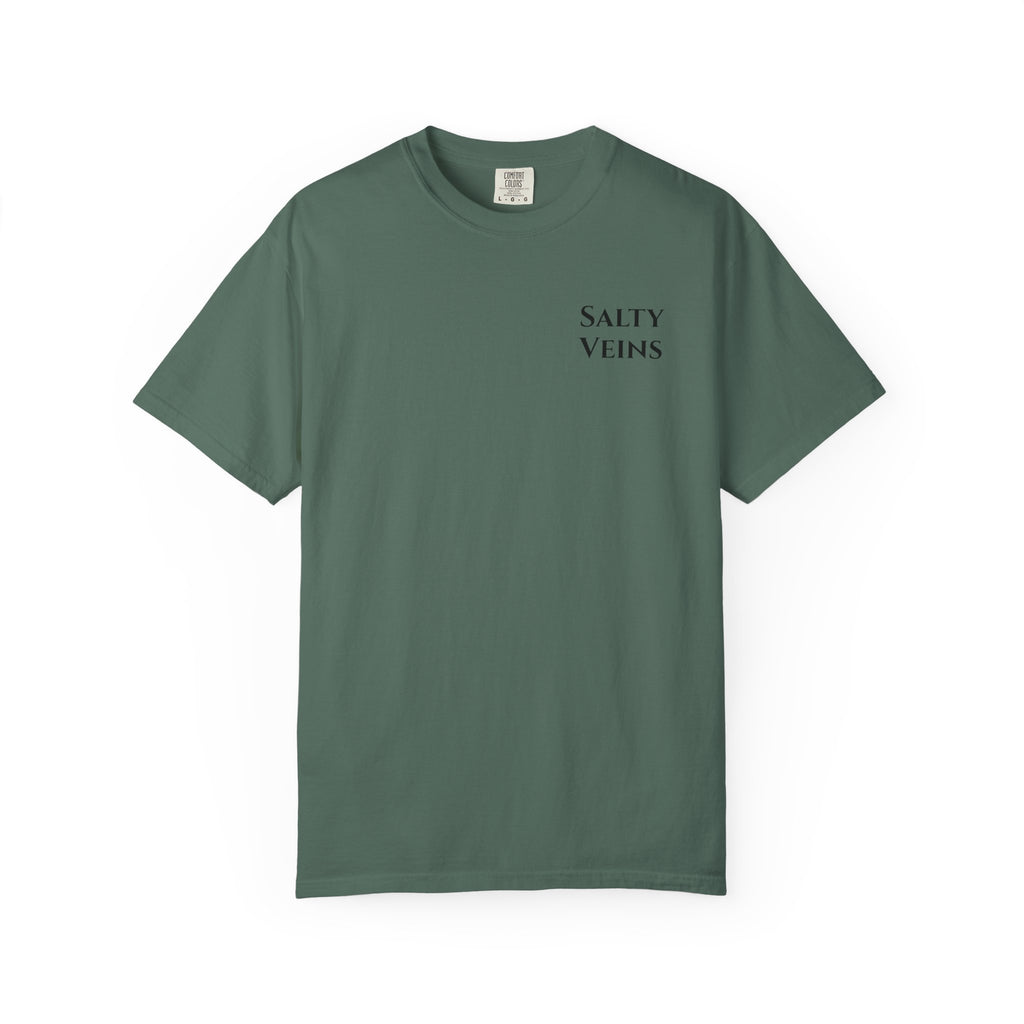 T-shirt "Guided by the Sea" Rose des Vents Salty Veins