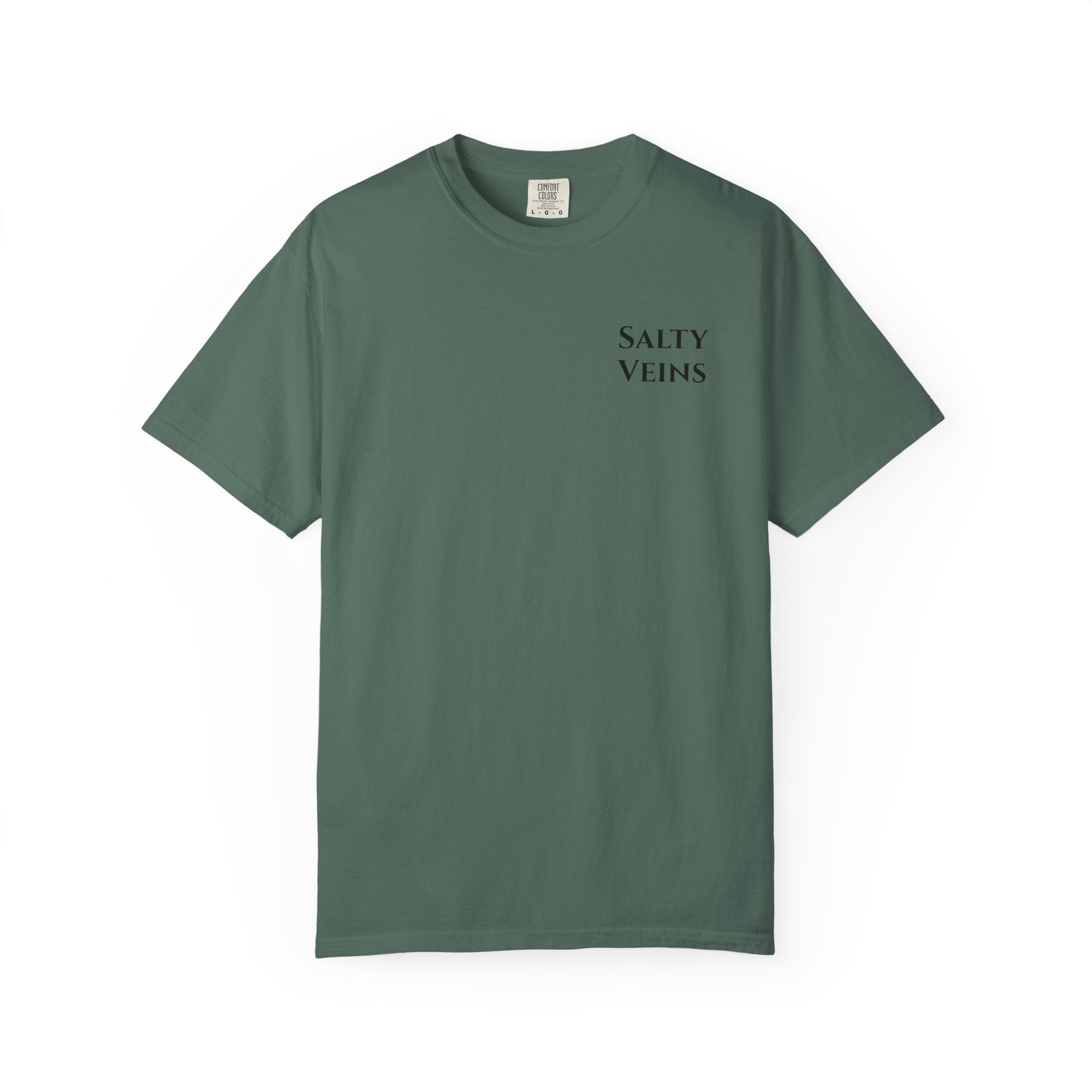 T-shirt "Guided by the Sea" Rose des Vents Salty Veins