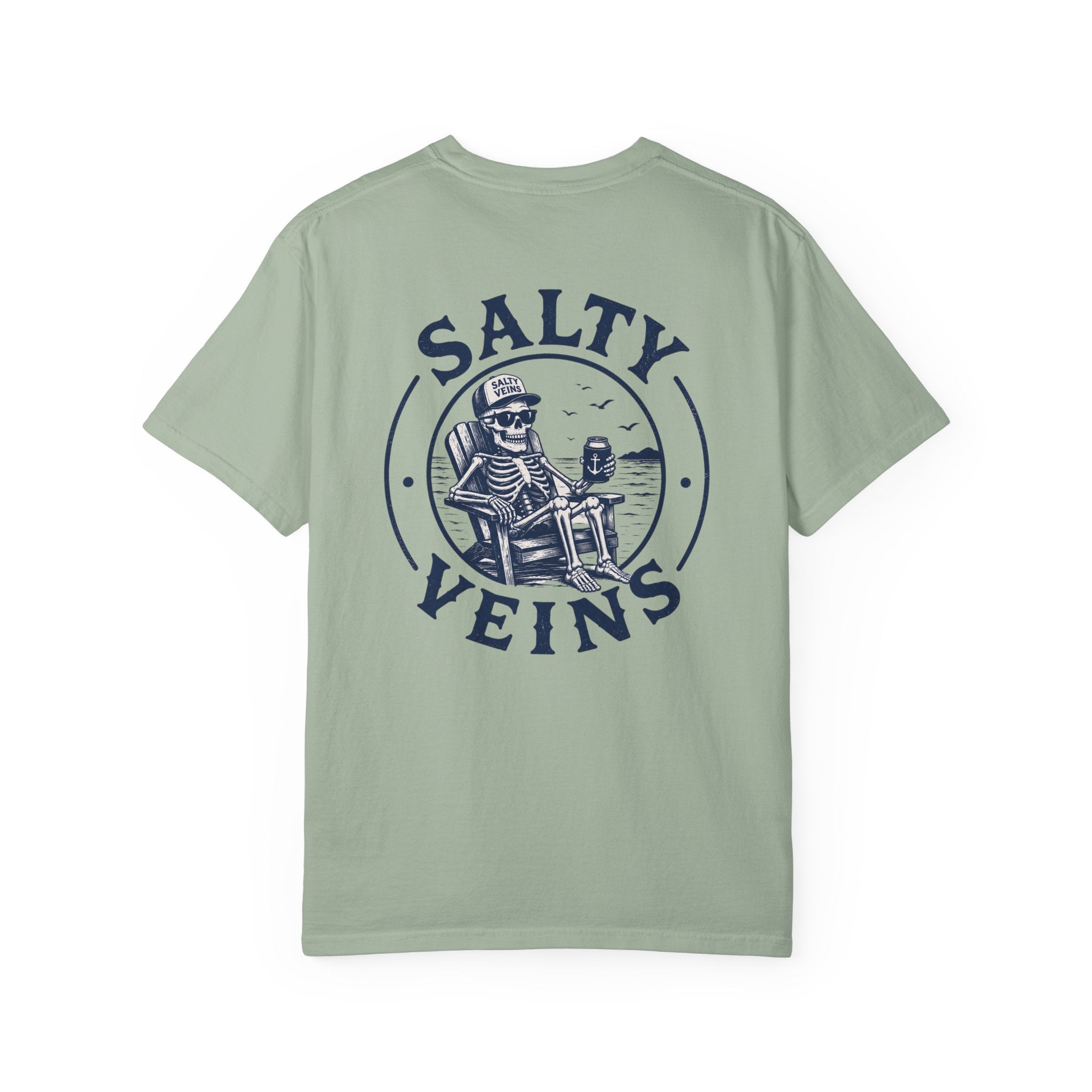 Salty Veins Off the Clock Tee