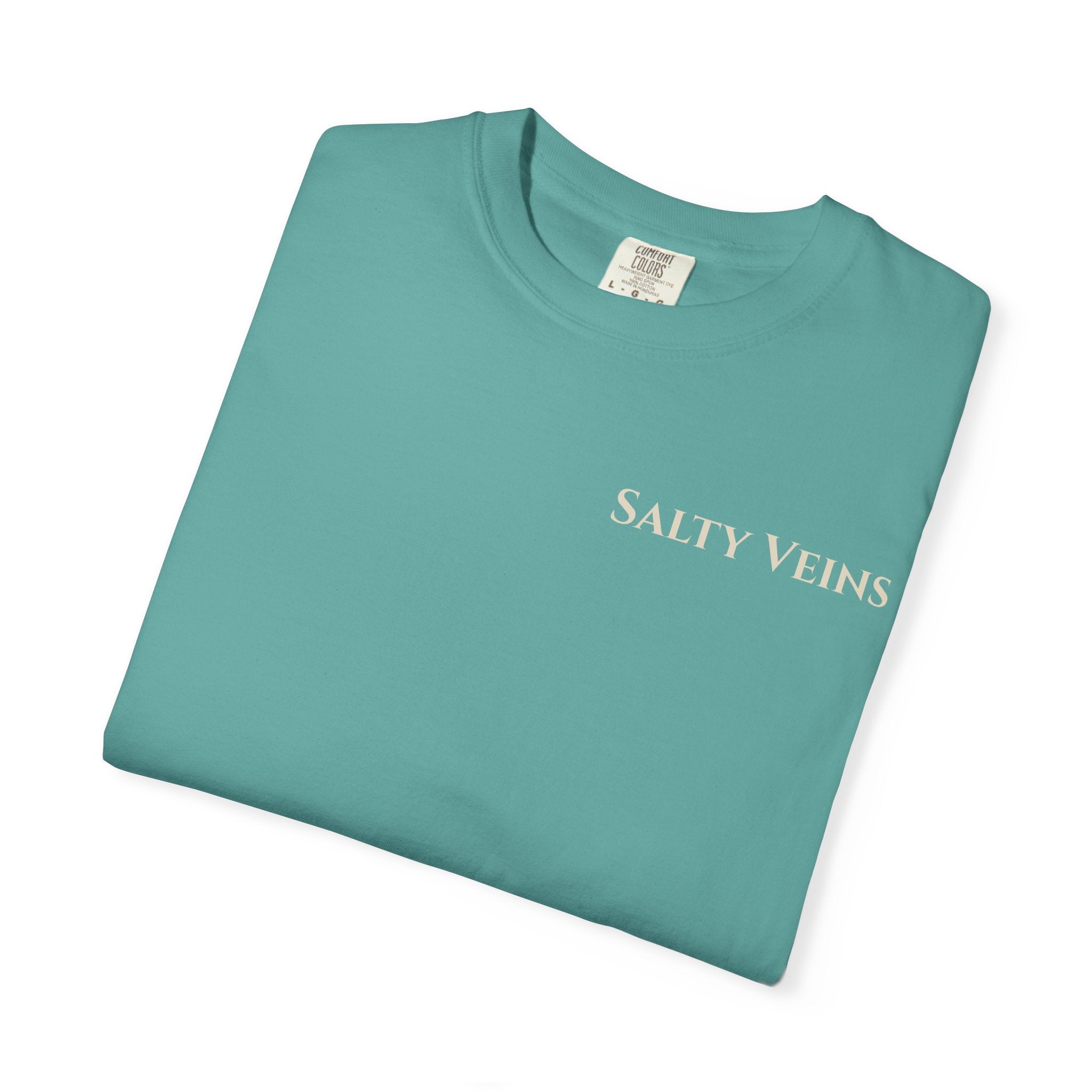 T-shirt Salty Veins Conçu pour la Mer