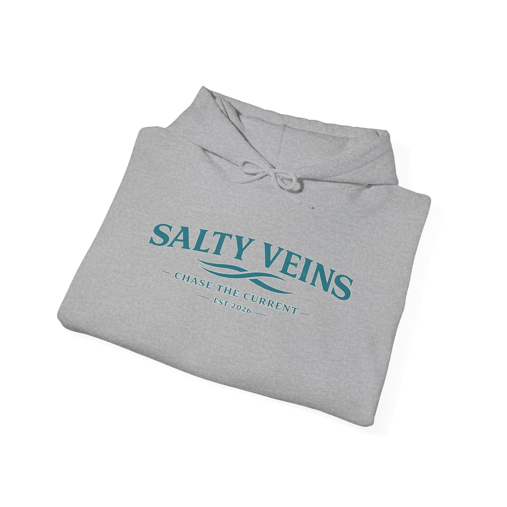 Salty Veins Hoodie — Chase the Current Sweatshirt