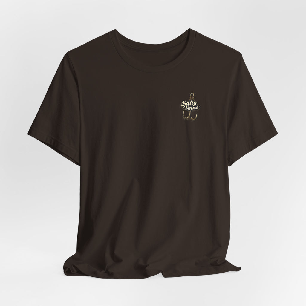 Salty Veins Hooked on the Salt Beach House Tee