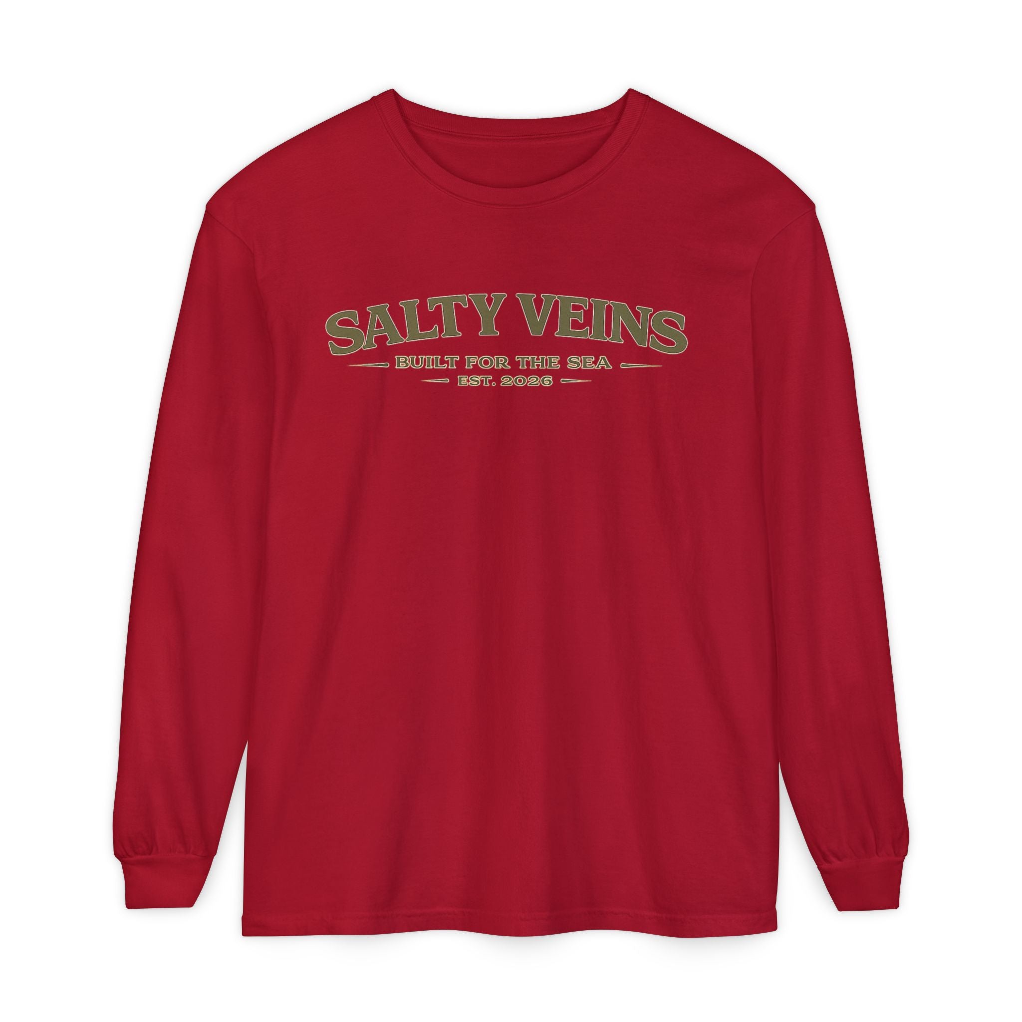 Salty Veins Logo Long Sleeve