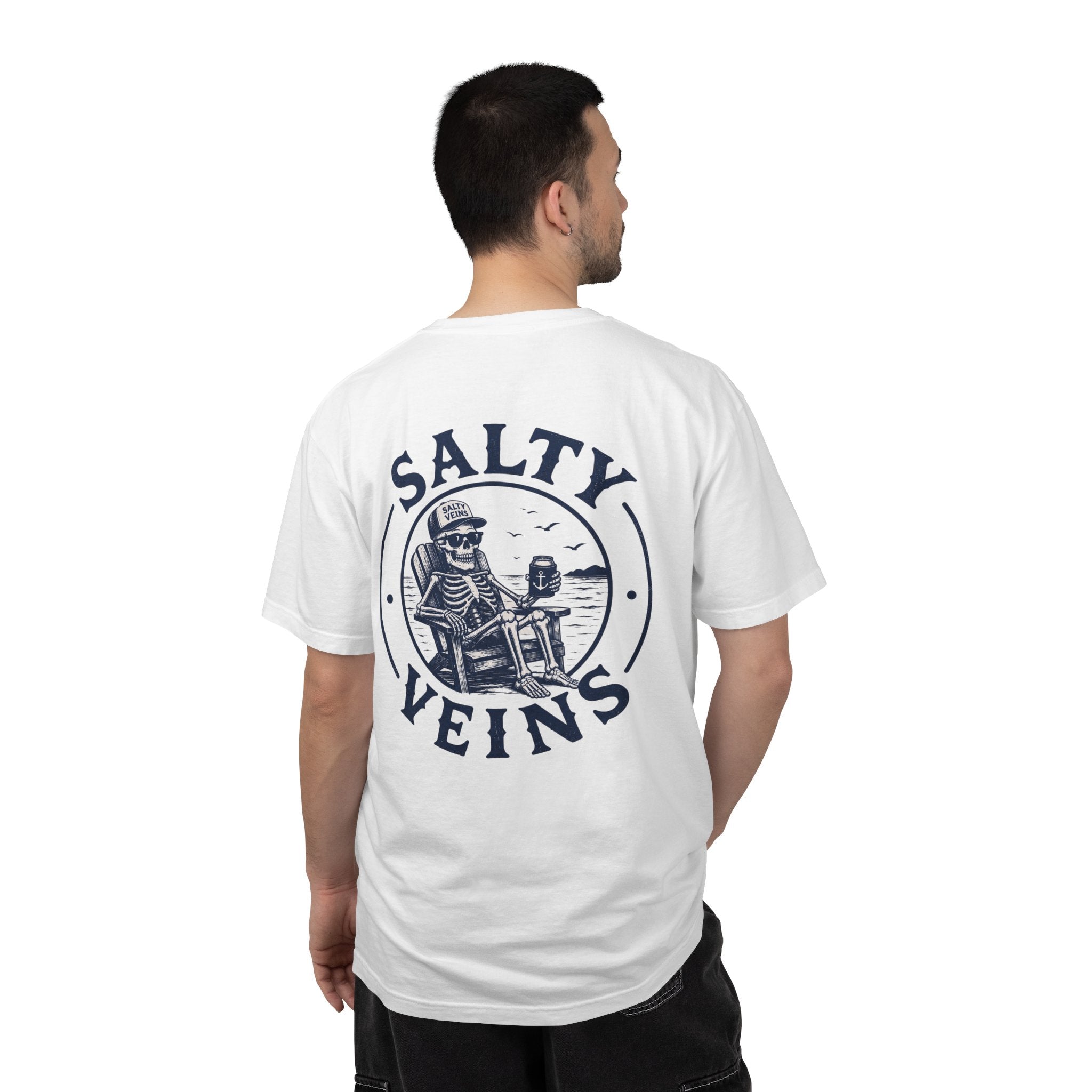 Salty Veins Off the Clock Tee