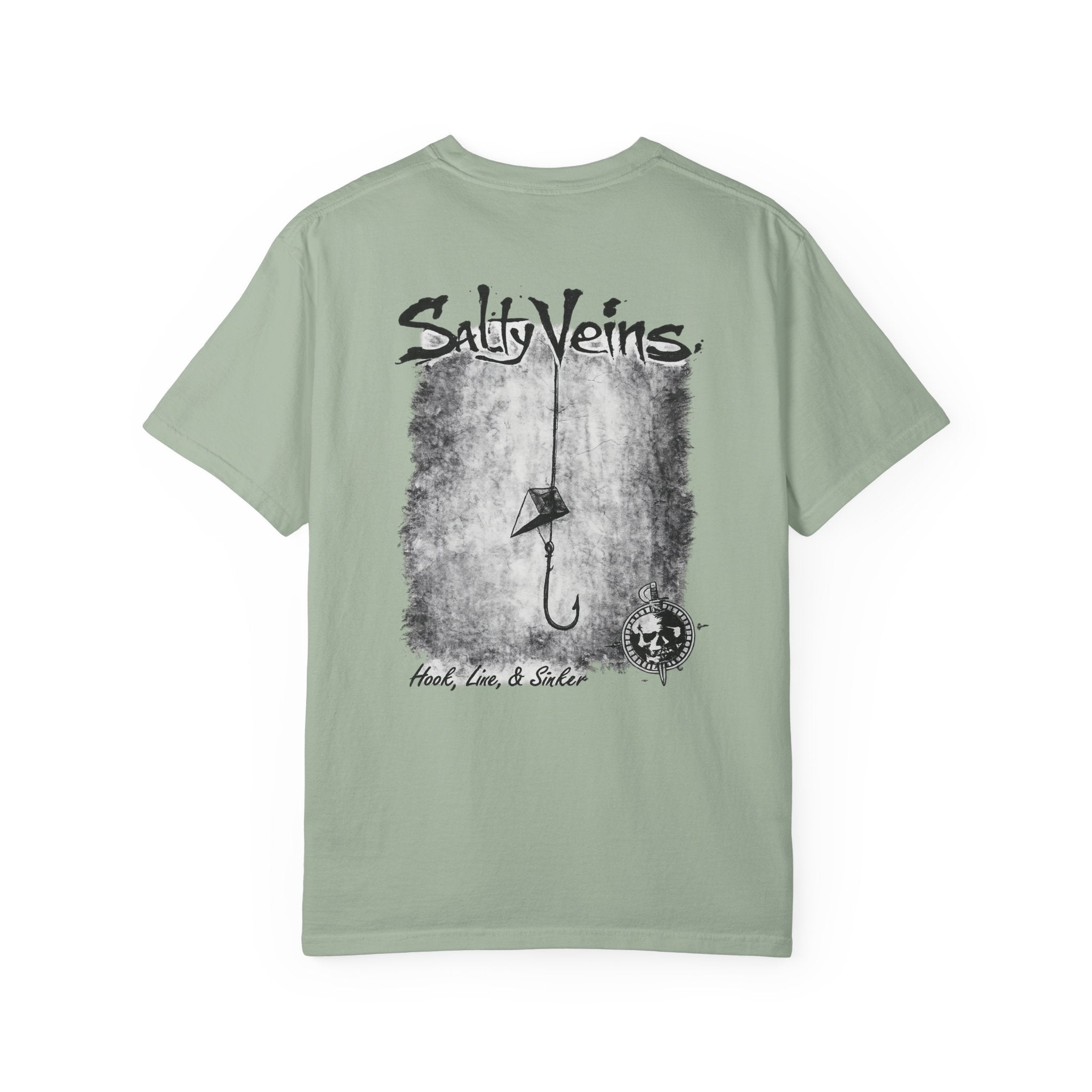 Salty Veins Hook, Line, & Sinker Tee