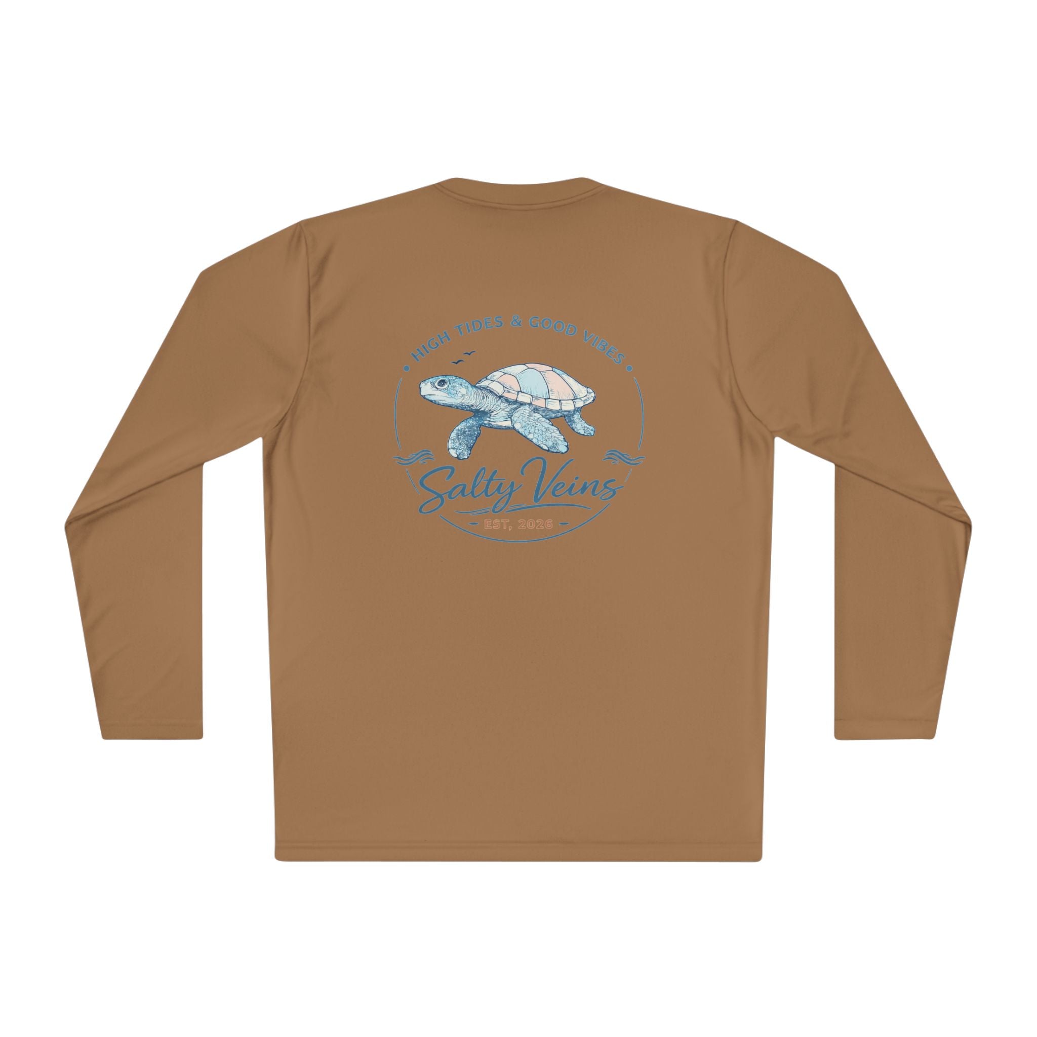 Salty Veins Sea Turtle Long Sleeve