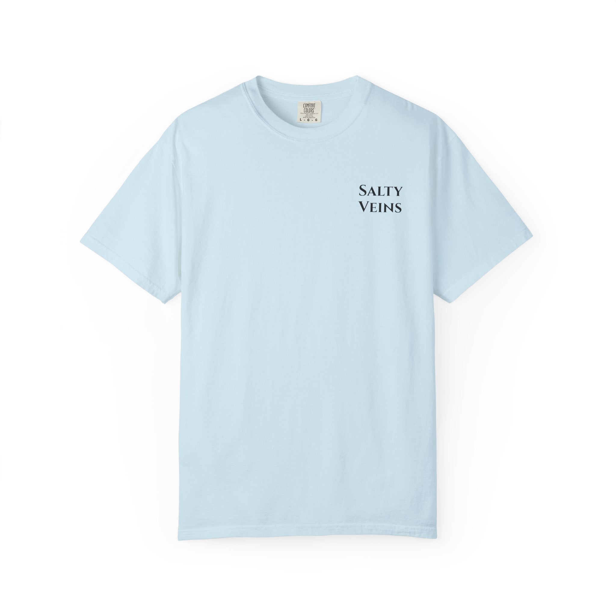 Salty Veins Anchor & Sailing Ship Tee