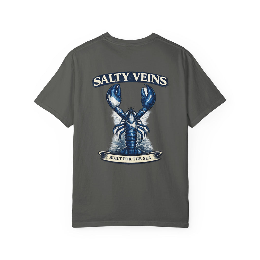 Salty Veins Blue Lobster Tee