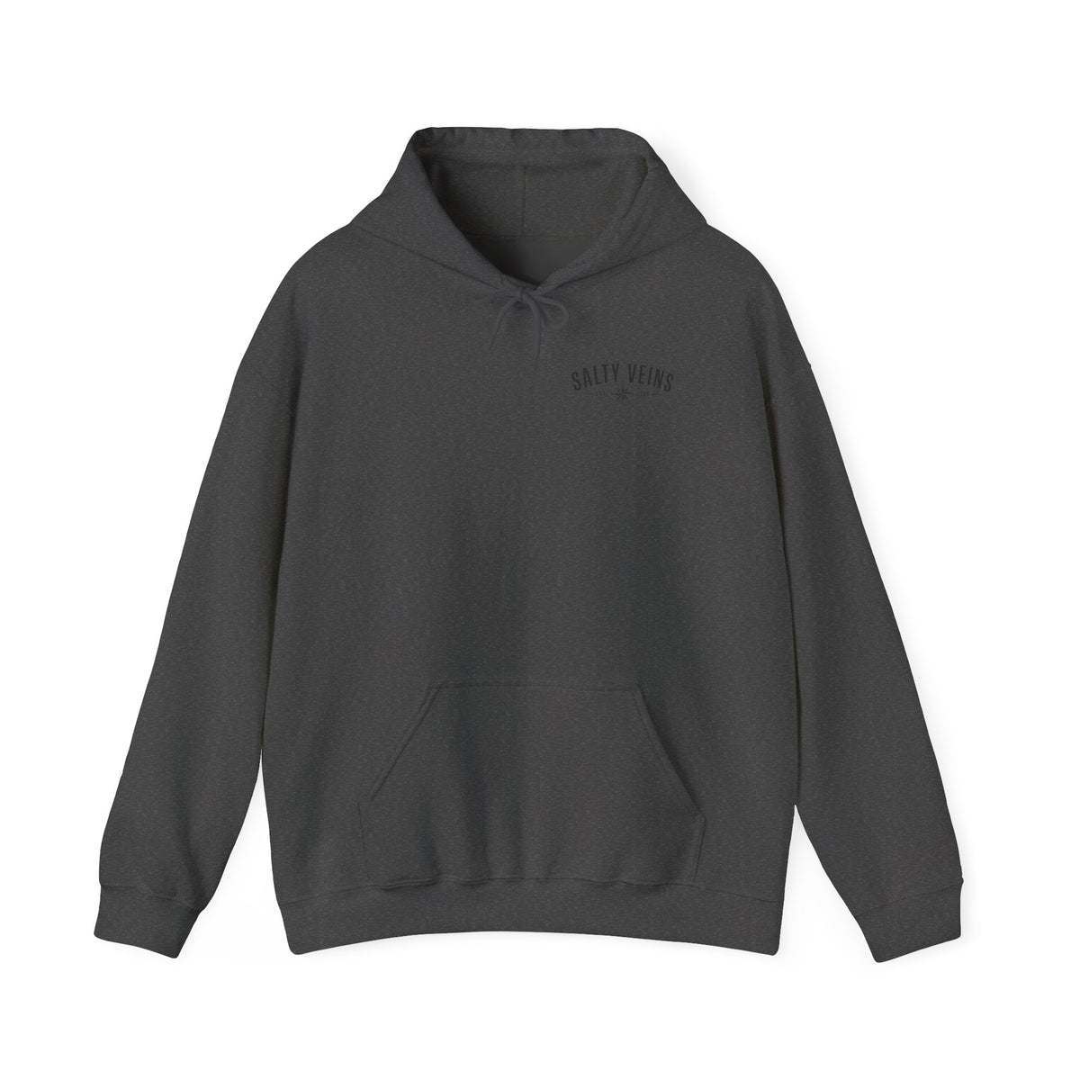Salty Veins Nautical Skull Hoodie