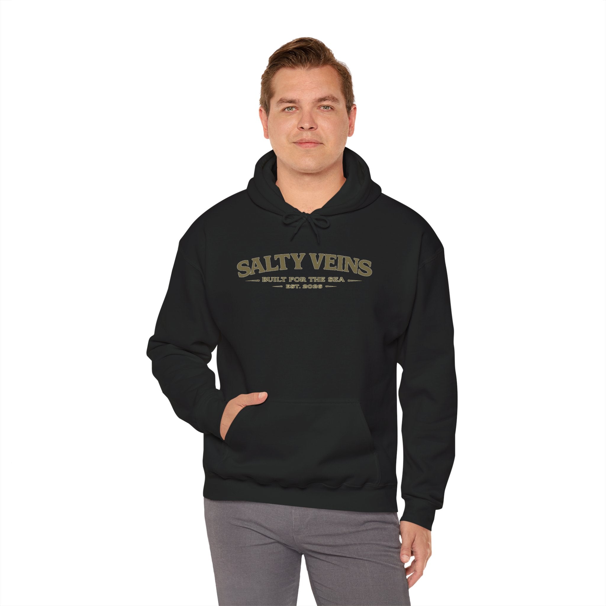 Salty Veins Logo Hoodie
