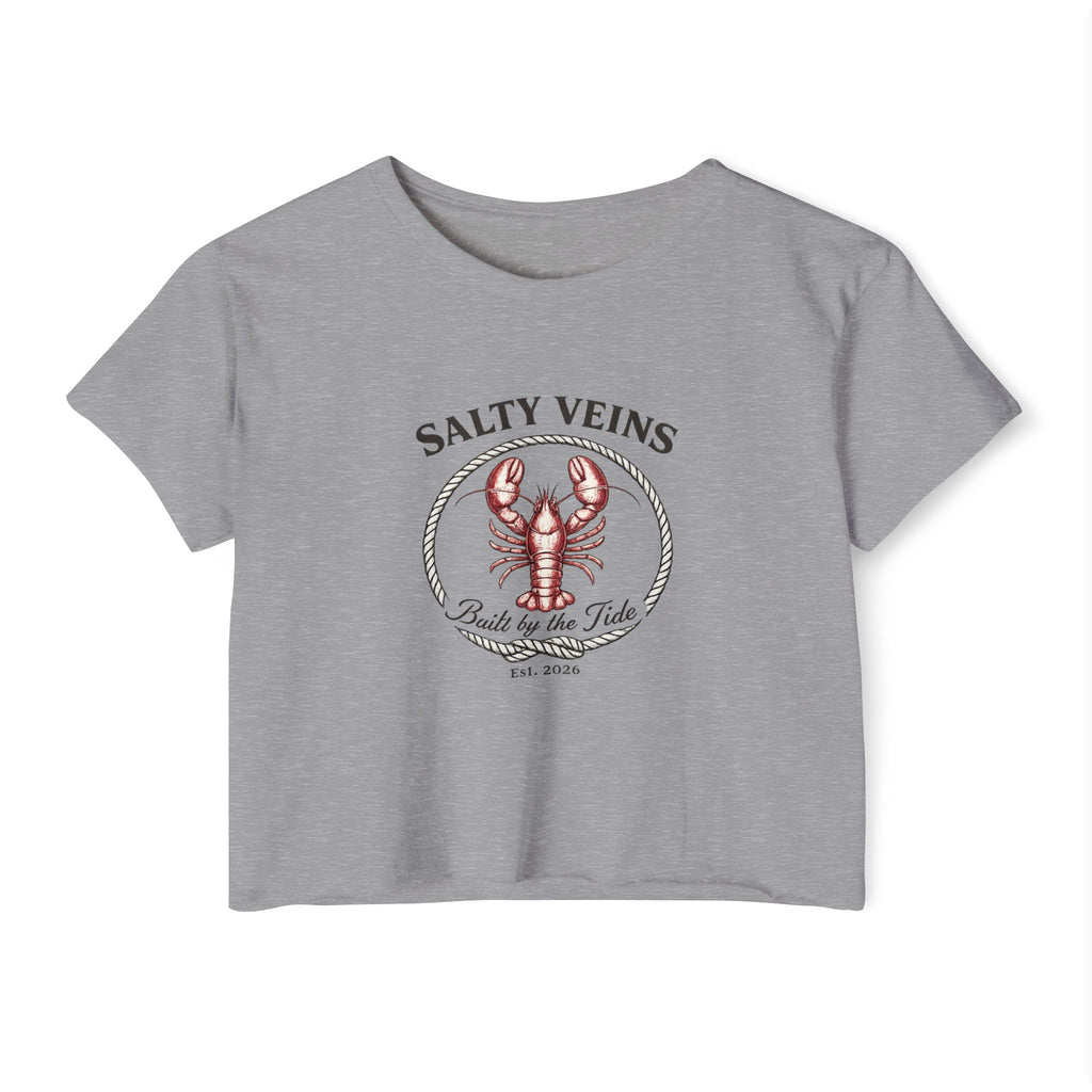 Haut court pour femme Salty Veins — Homard