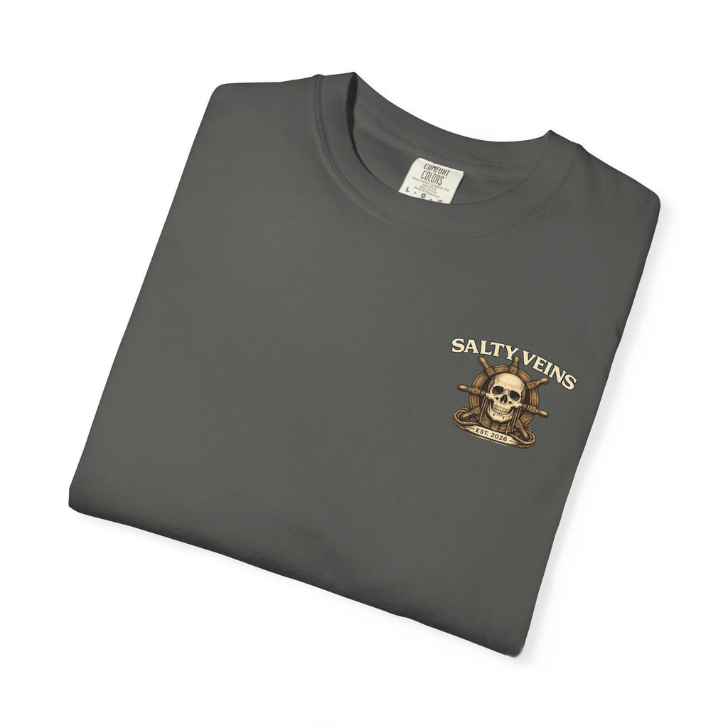 T-shirt Crâne & Casque Salty Veins