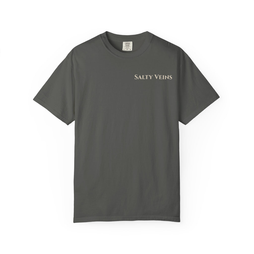 T-shirt Salty Veins Conçu pour la Mer
