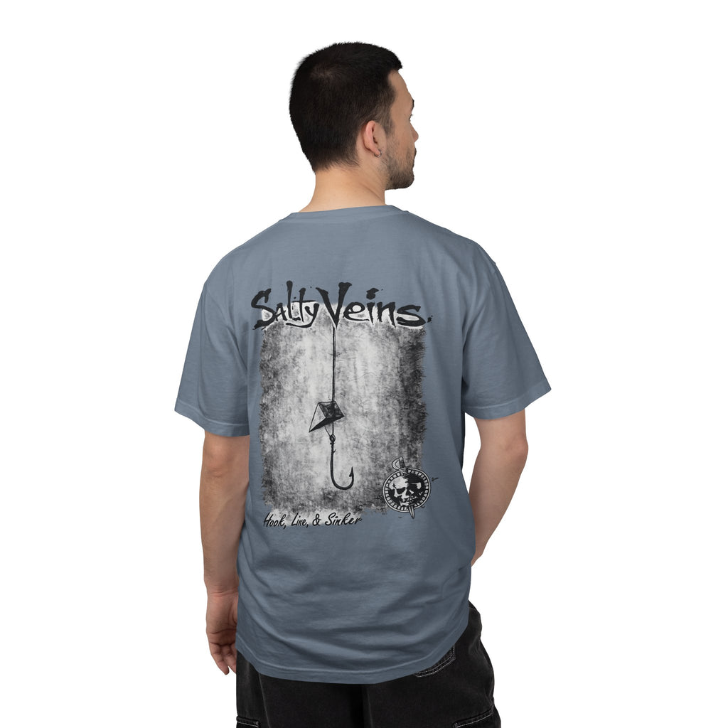Salty Veins Hook, Line, & Sinker Tee