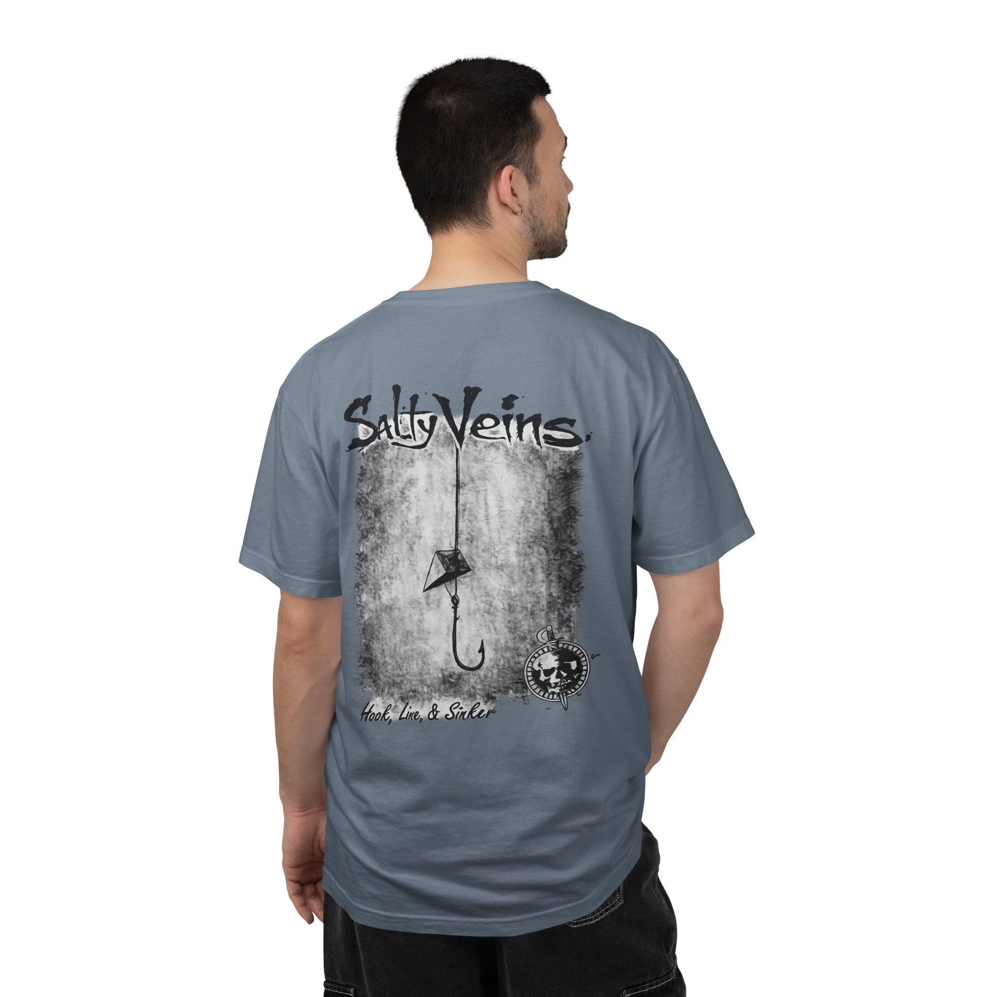 Salty Veins Hook, Line, & Sinker Tee