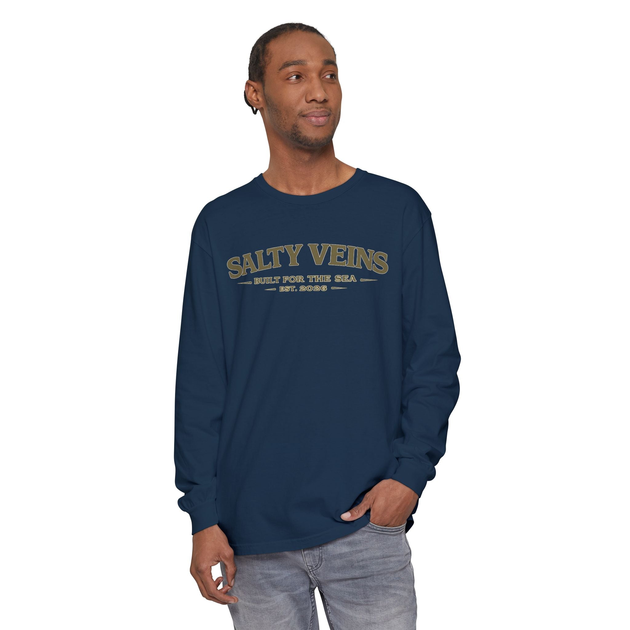 Salty Veins Logo Long Sleeve
