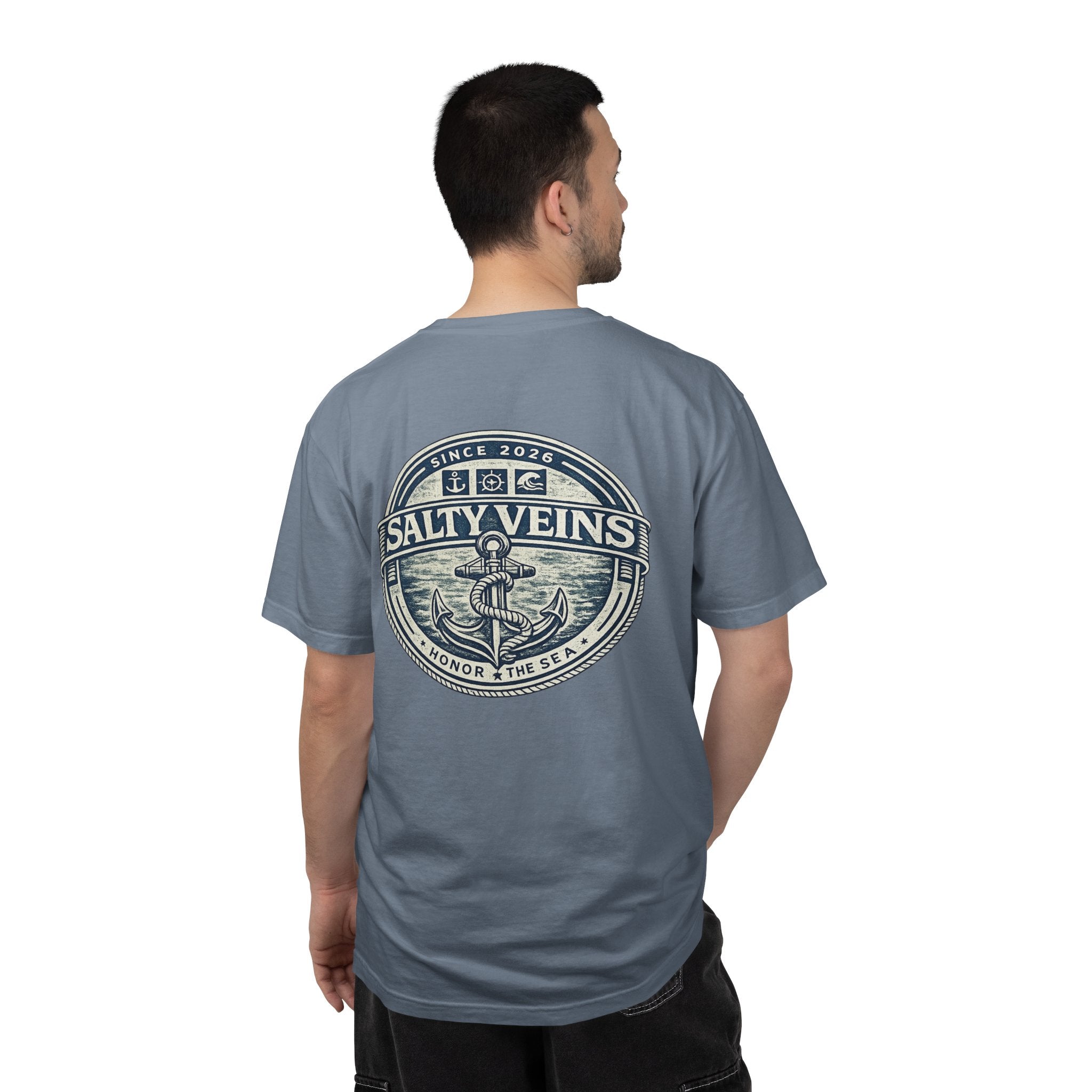Salty Veins Honor the Sea Tee