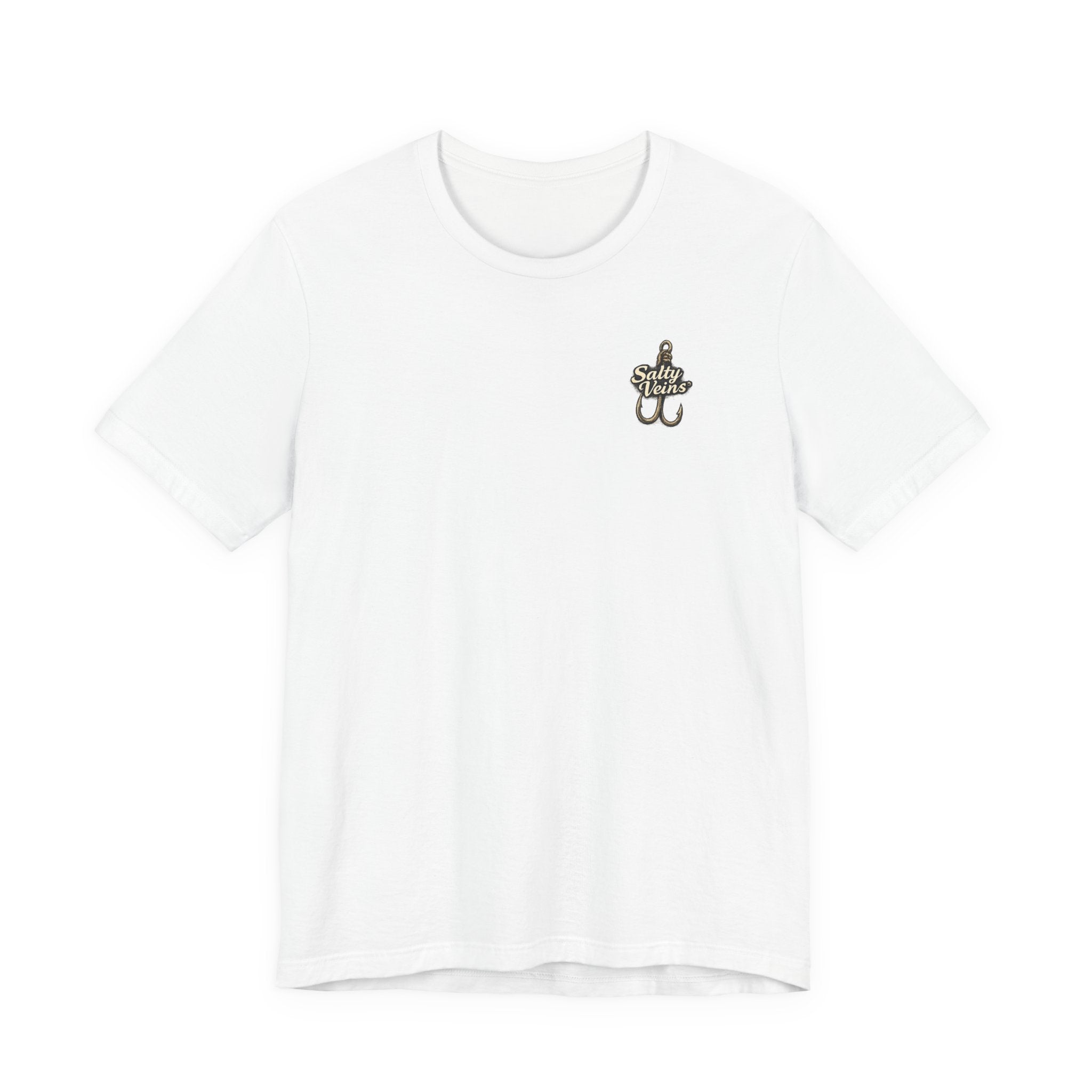 Salty Veins Hooked on the Salt Beach House Tee