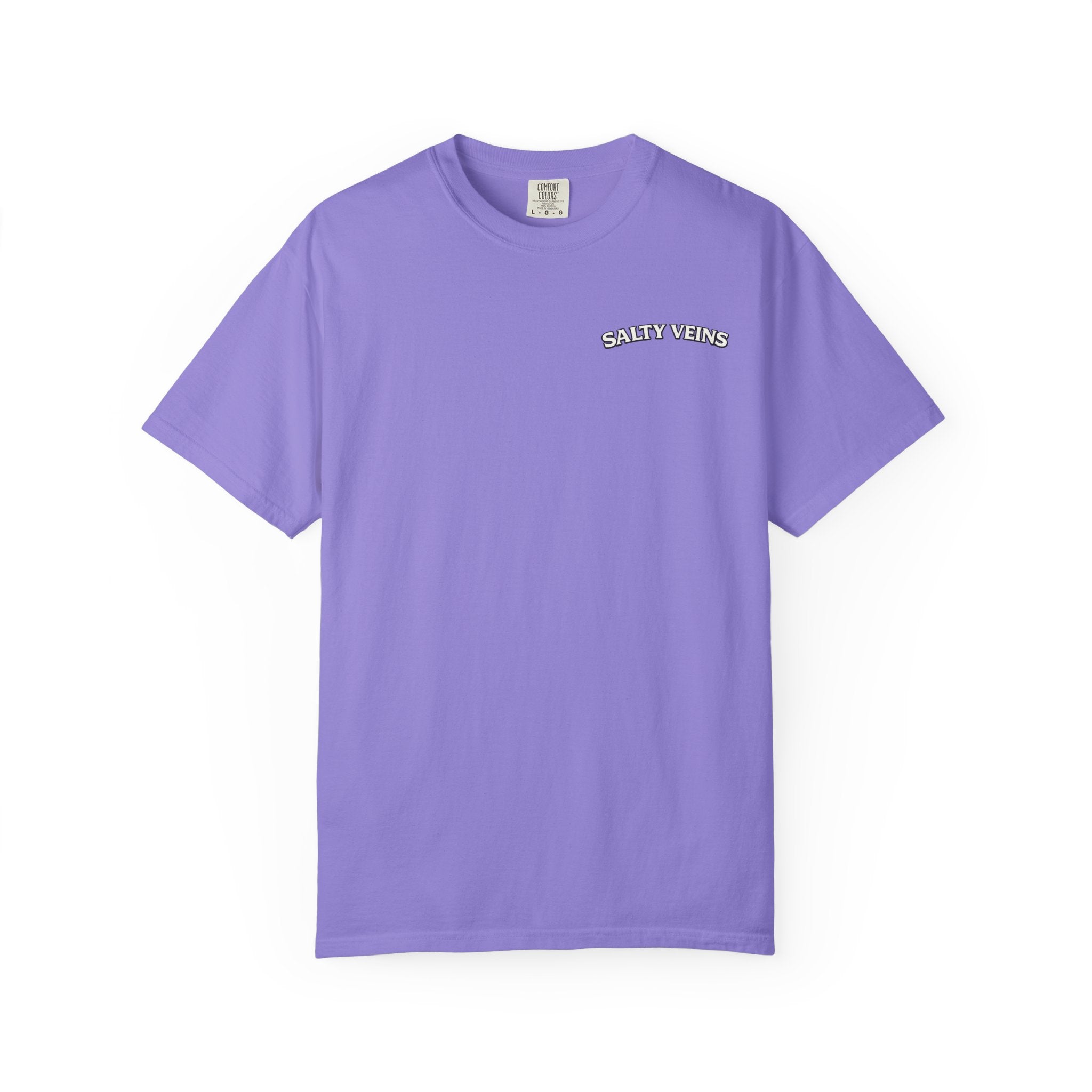 Salty Veins Lobster Tee — 'Cracking Claws' Graphic T-Shirt