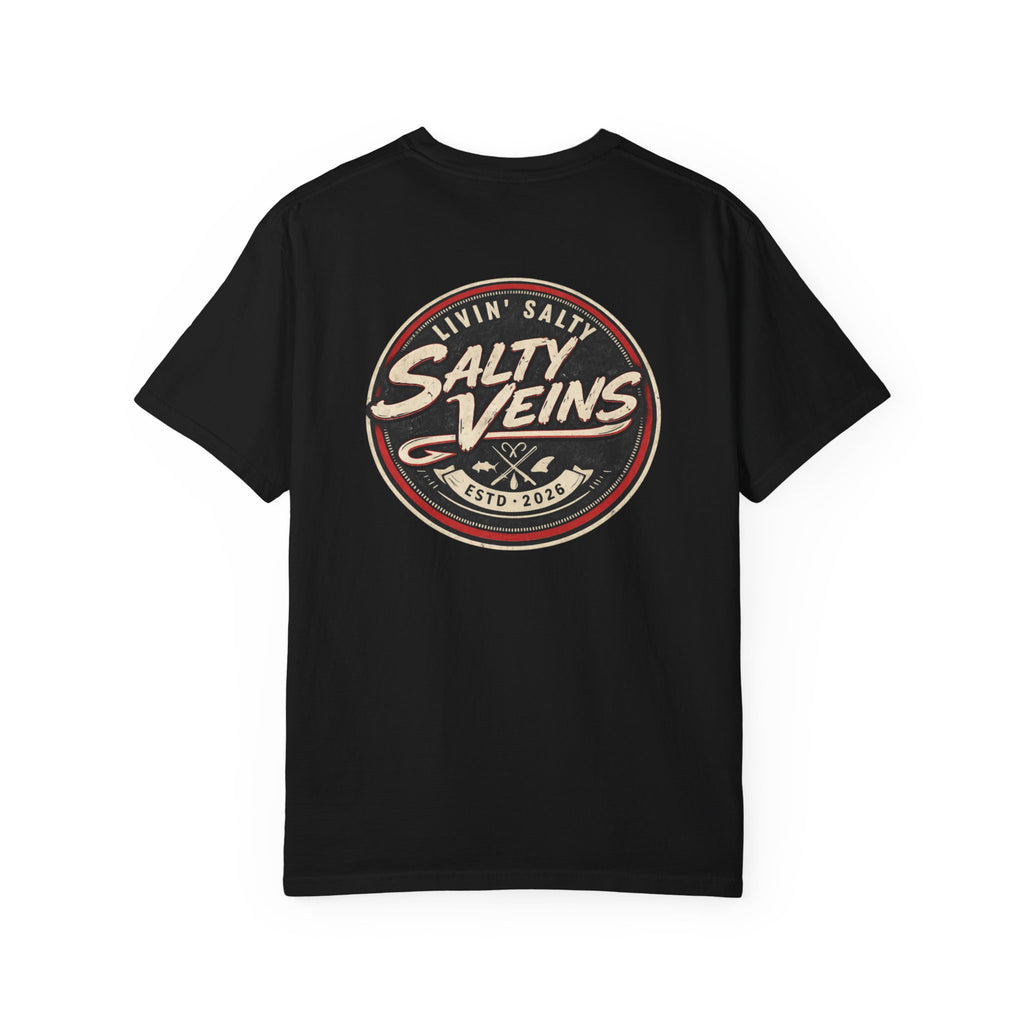 Salty Veins Livin' Salty Tee