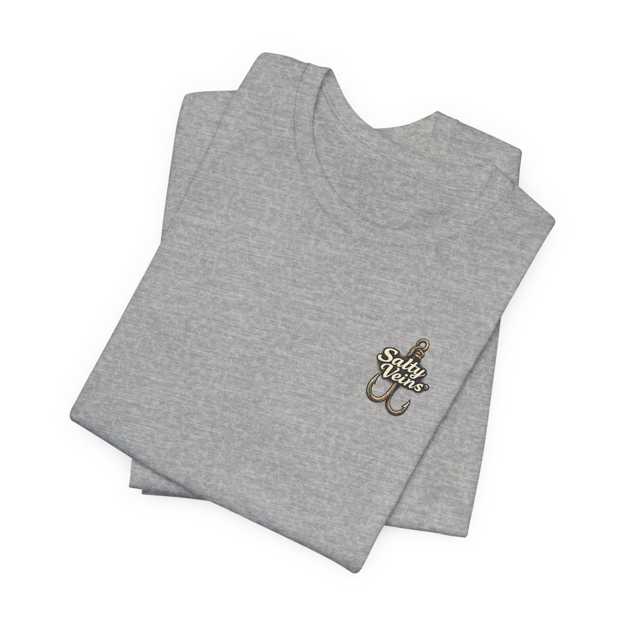 Salty Veins Hooked on the Salt Beach House Tee