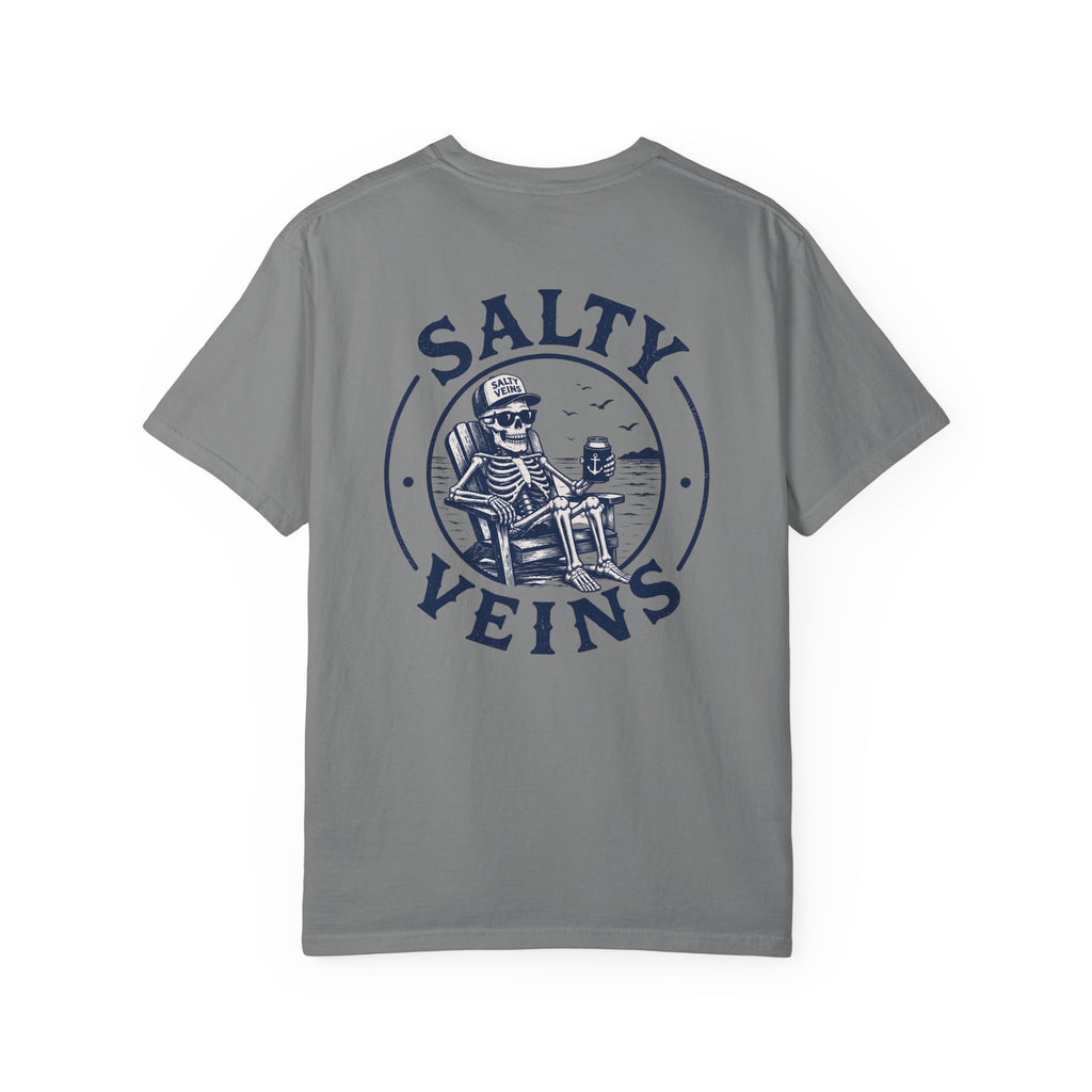 Salty Veins Off the Clock Tee