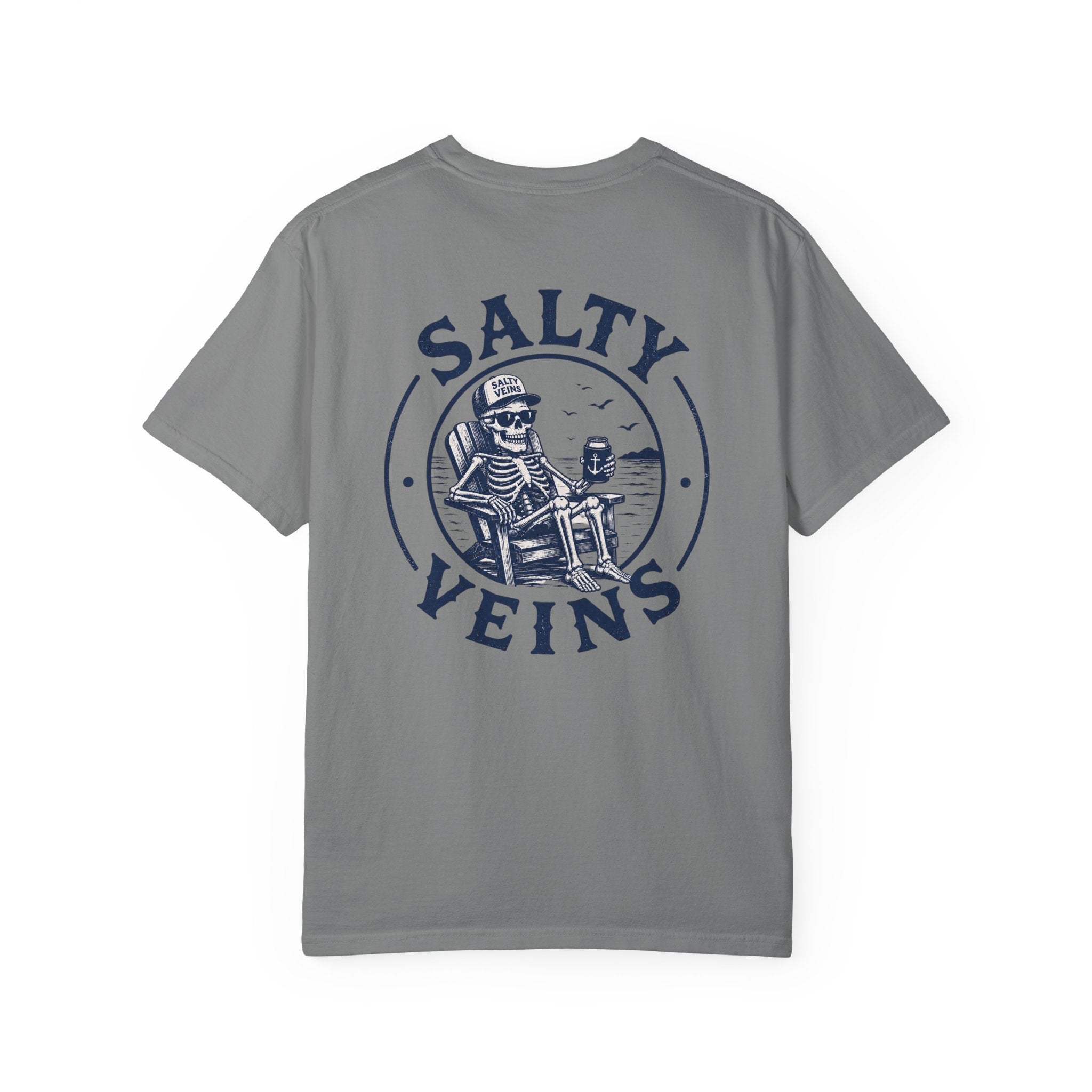 Salty Veins Off the Clock Tee