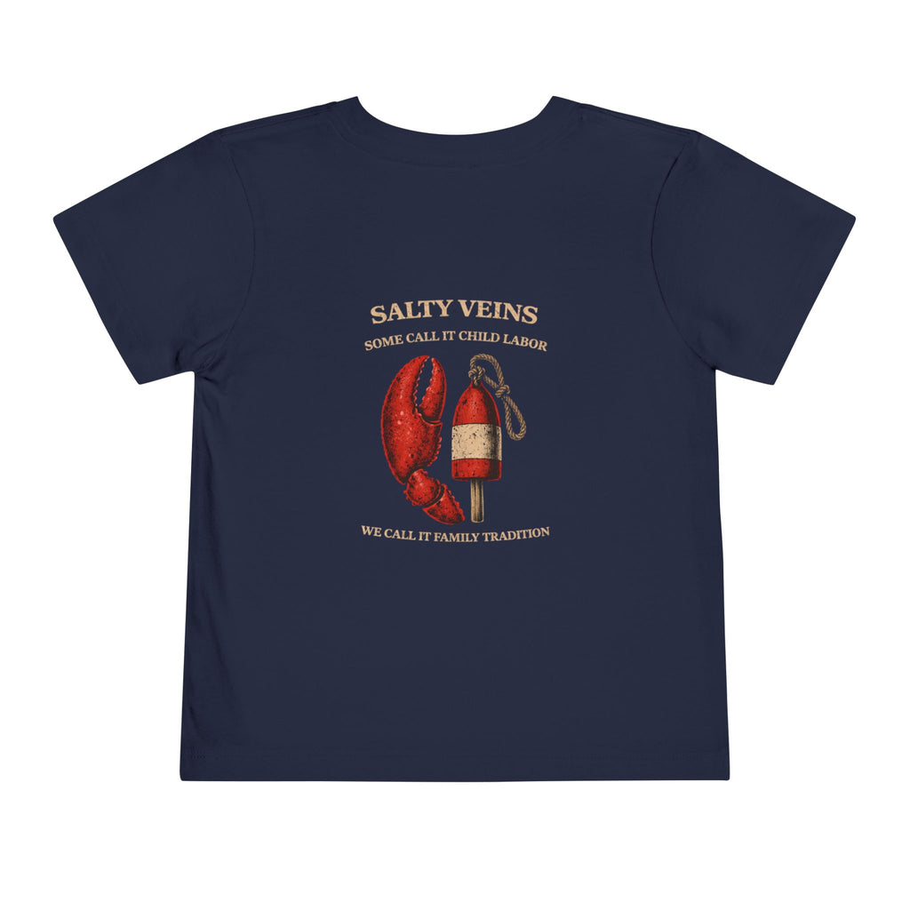 Toddler Tee — Salty Veins Family Tradition Kids Shirt