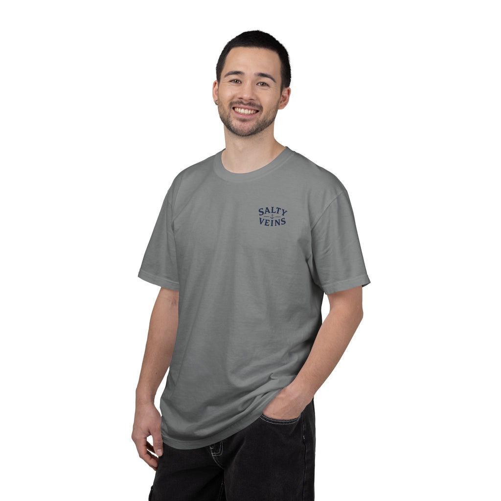 Salty Veins Off the Clock Tee
