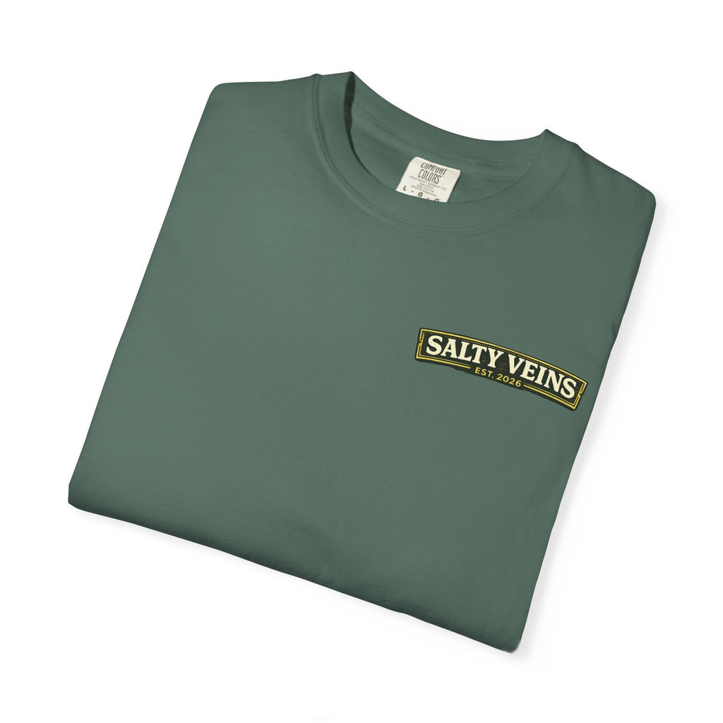 T-shirt Salty Veins Beach Shack