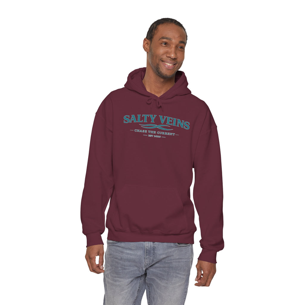 Salty Veins Hoodie — Chase the Current Sweatshirt