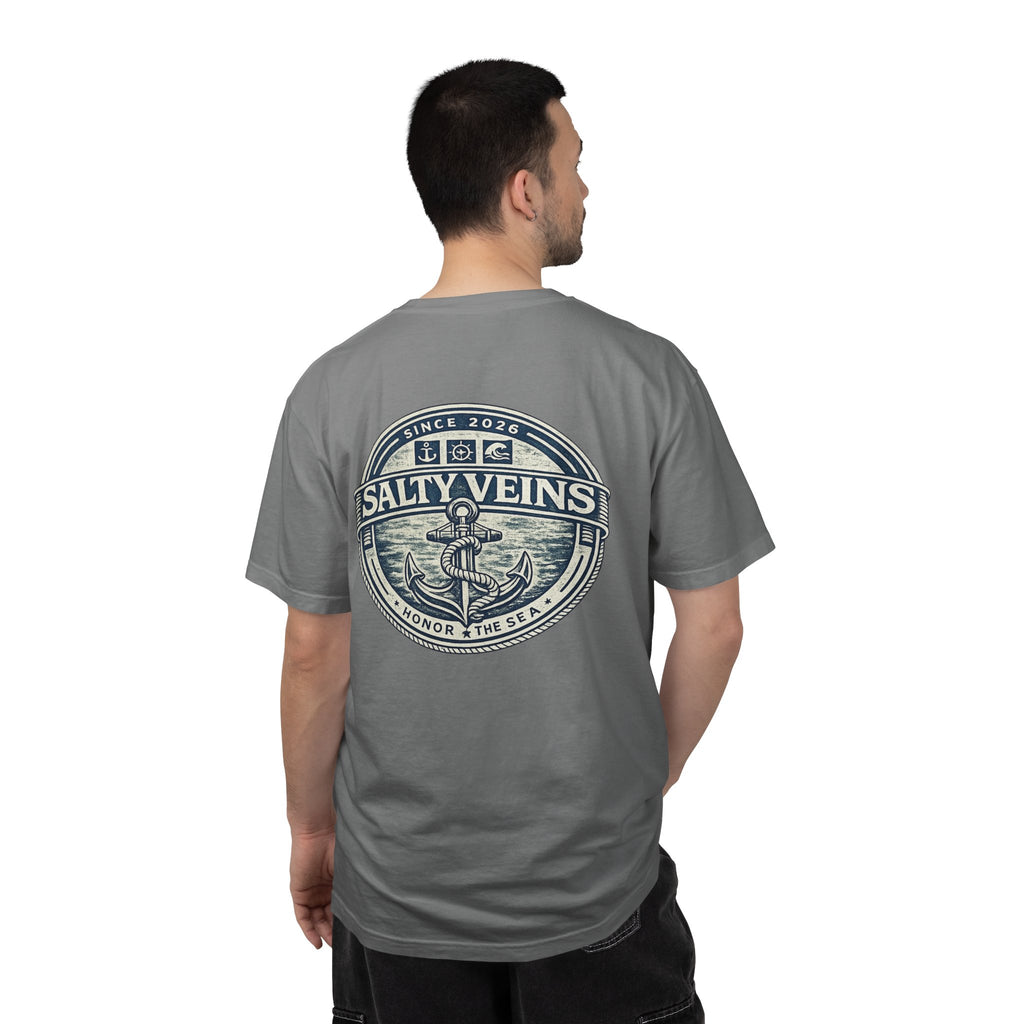 Salty Veins Honor the Sea Tee