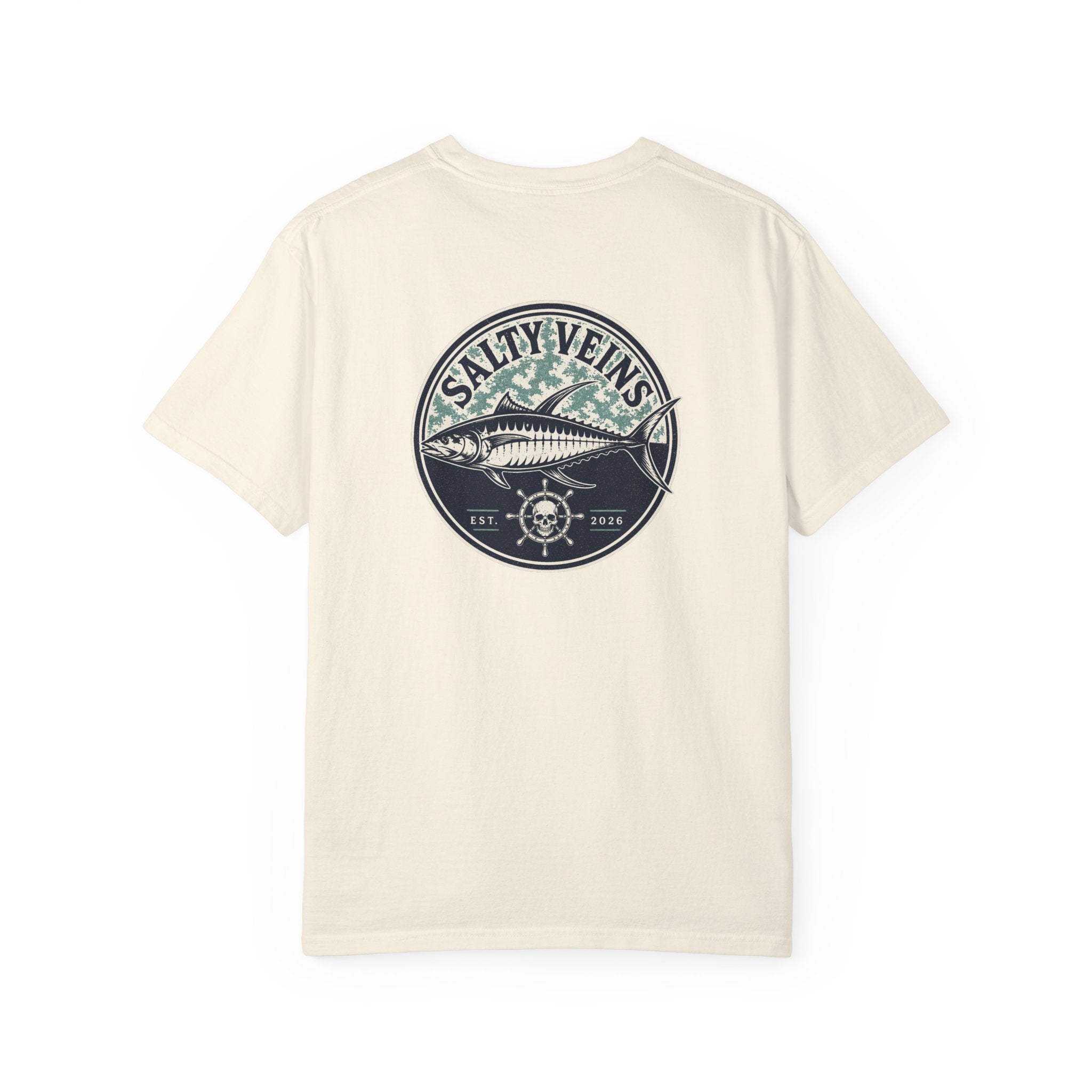 Salty Veins Tuna Fish Tee
