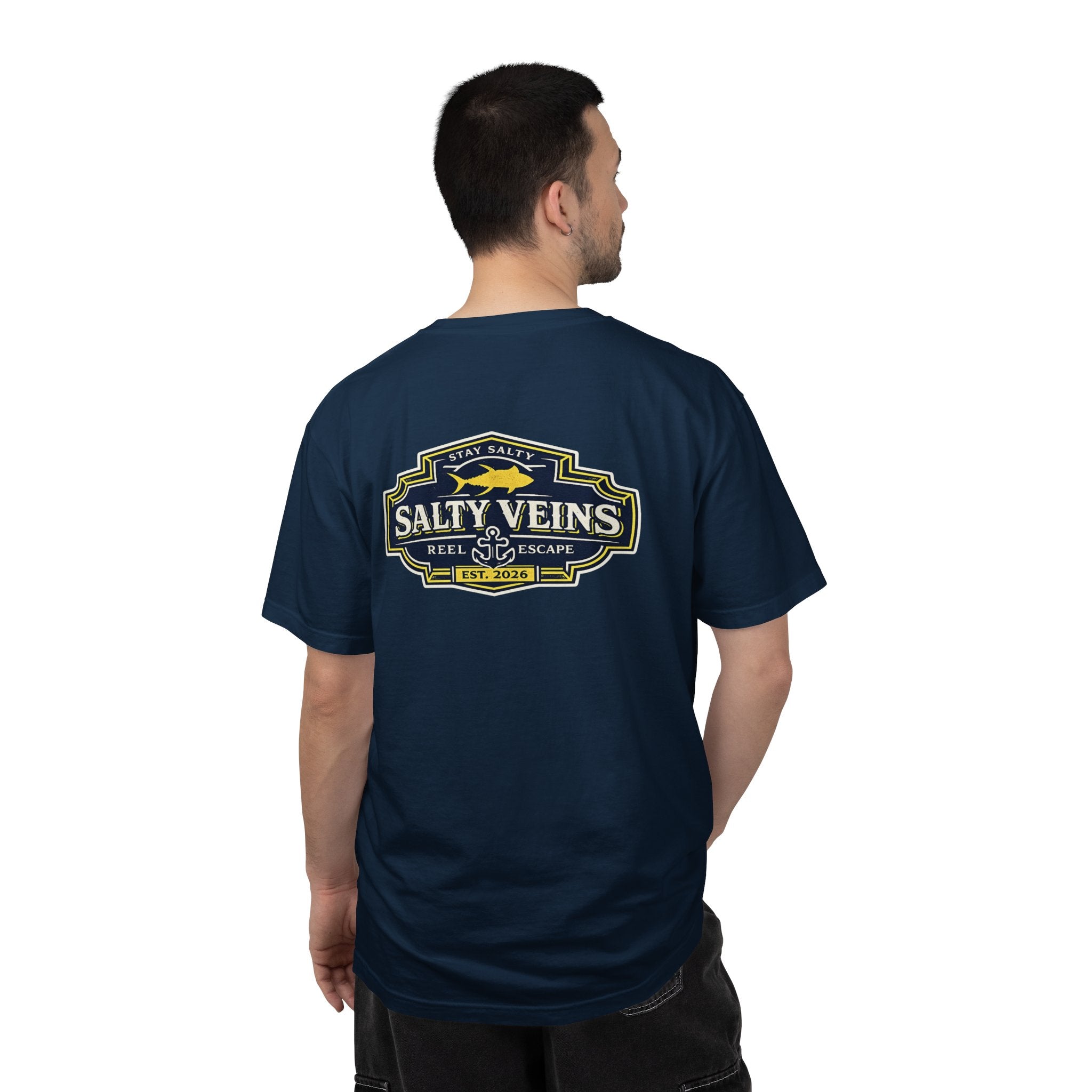 Salty Veins Reel Escape Fishing Tee