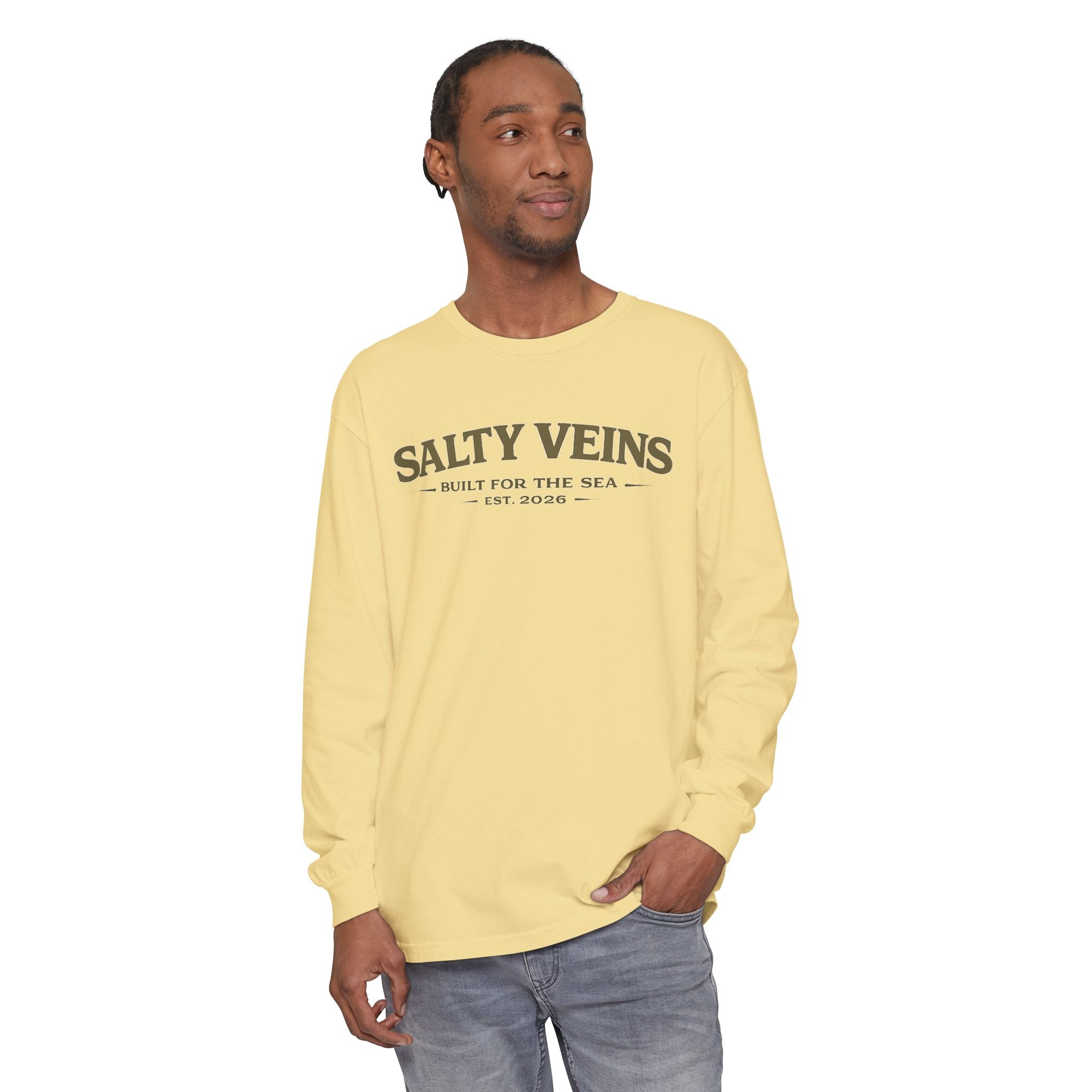 Salty Veins Logo Long Sleeve