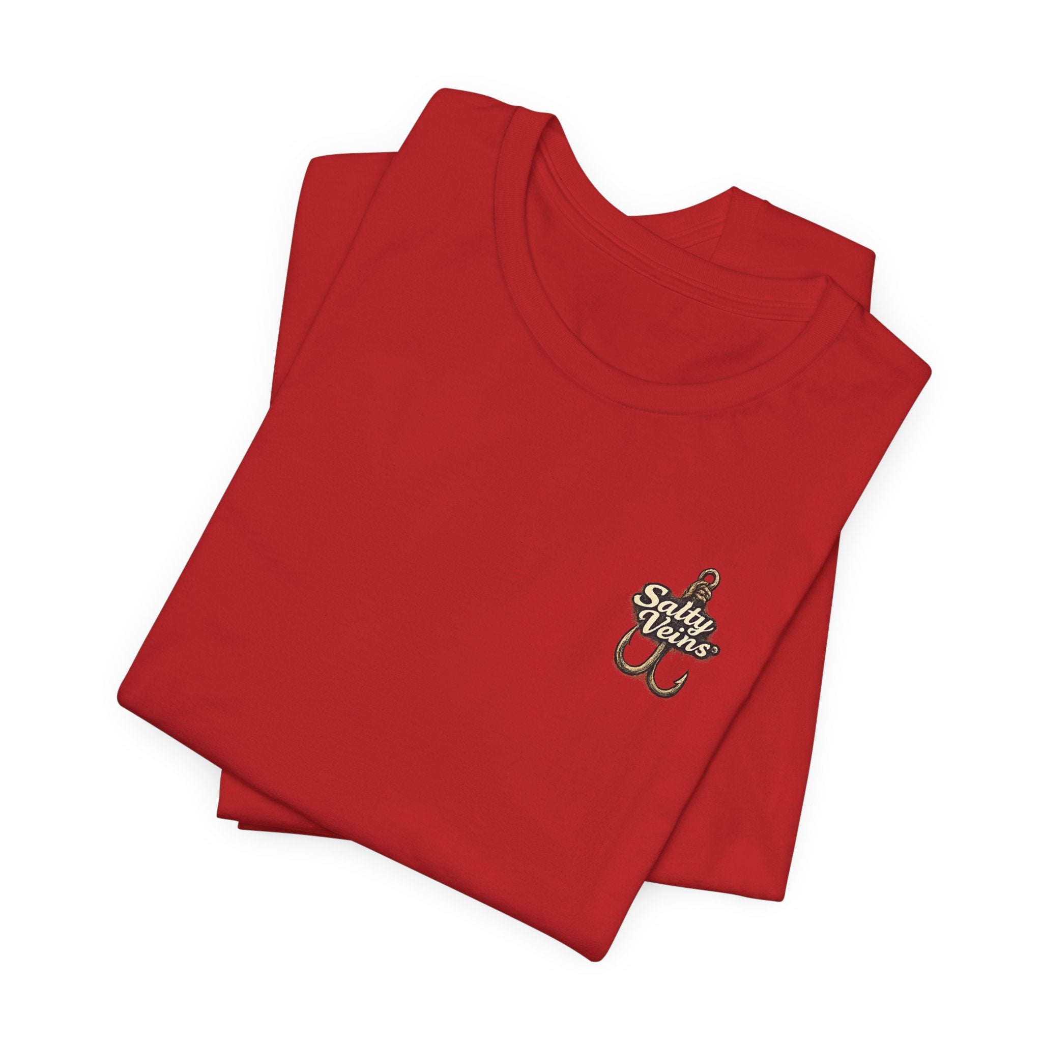 Salty Veins Hooked on the Salt Beach House Tee