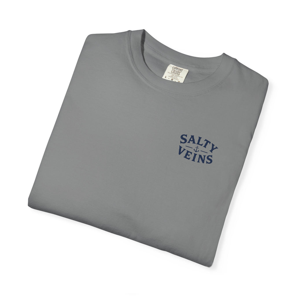 Salty Veins Off the Clock Tee