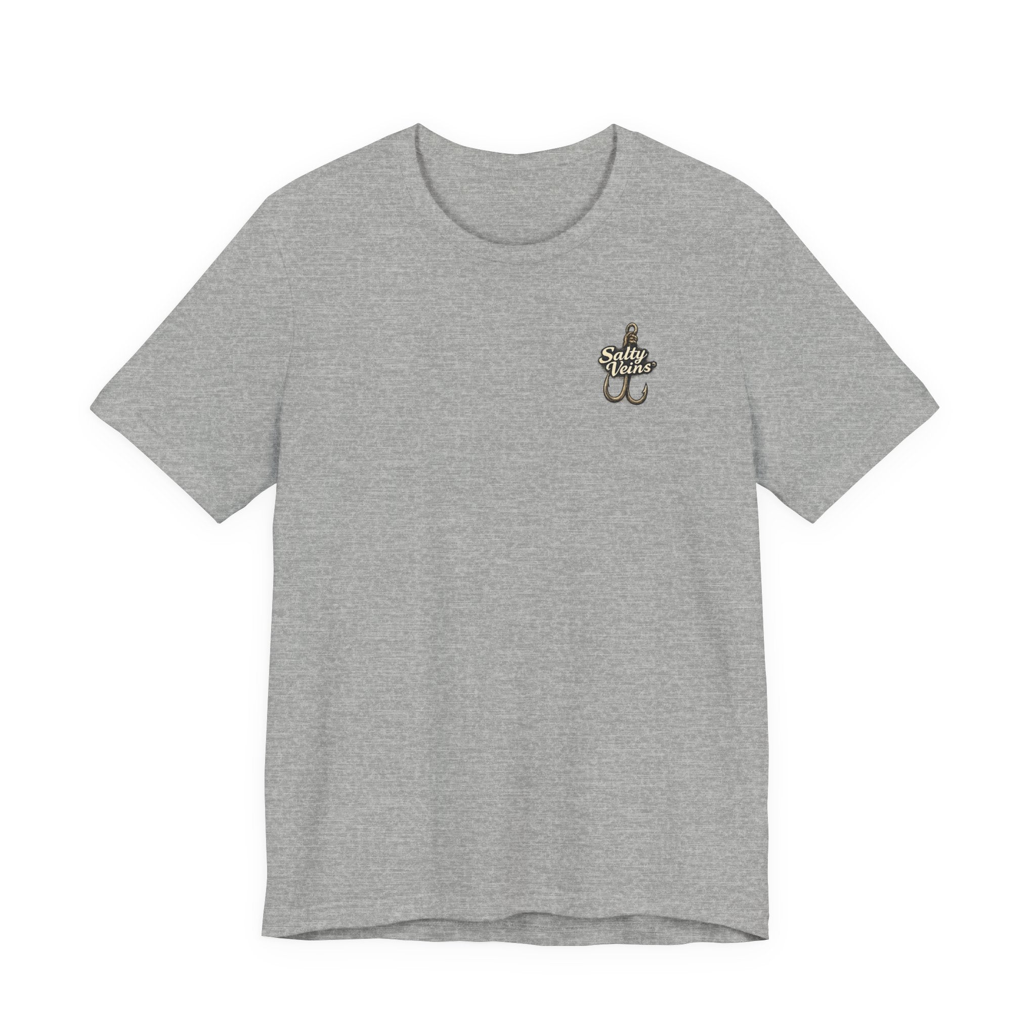 Salty Veins Hooked on the Salt Beach House Tee
