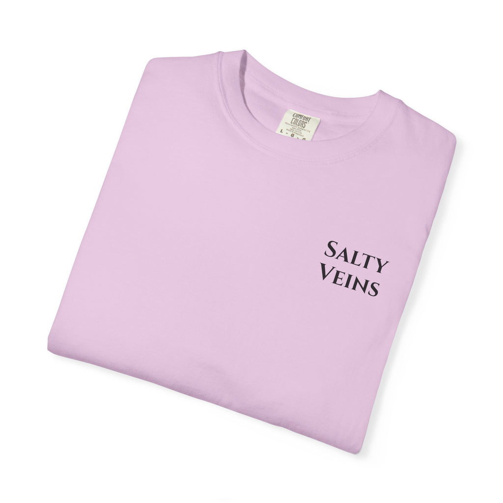 T-shirt Salty Veins Wooden Trap – T-shirt à motif de coffre de mer