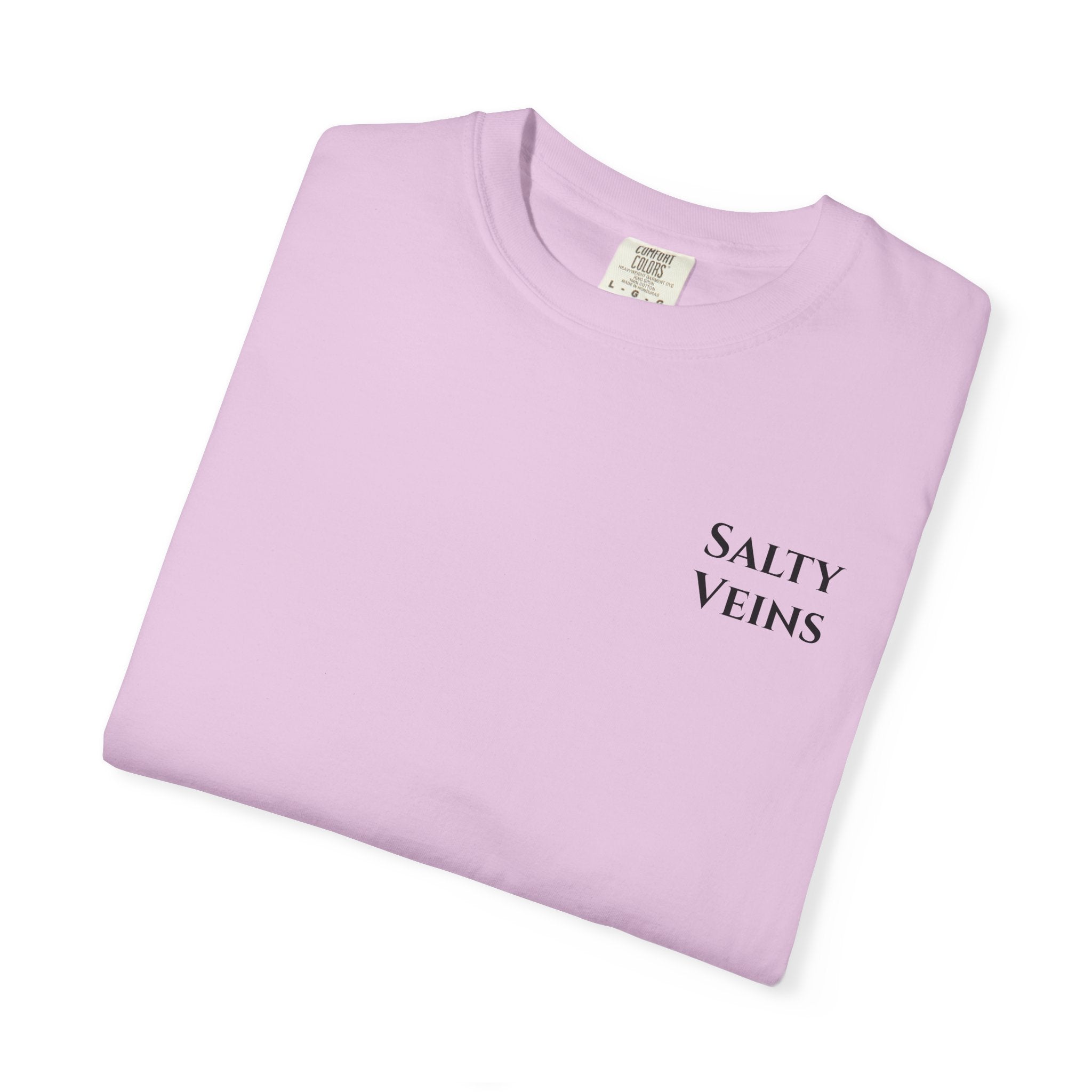 T-shirt Salty Veins Wooden Trap – T-shirt à motif de coffre de mer