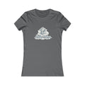 Women's Tee — 'Salty Veins' Coastal Shell Graphic
