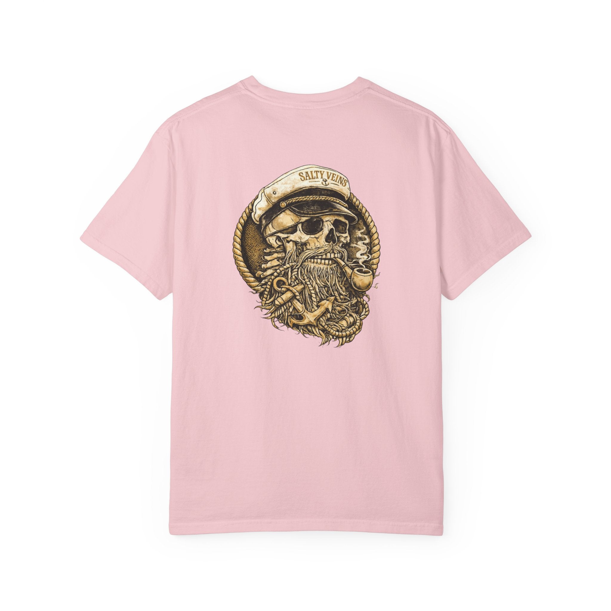 Salty Veins Skull Captain Tee