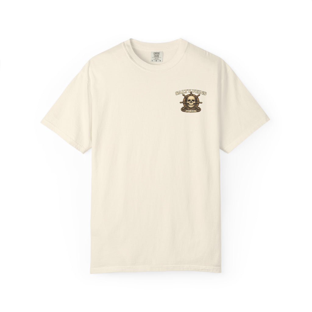 T-shirt Crâne & Casque Salty Veins