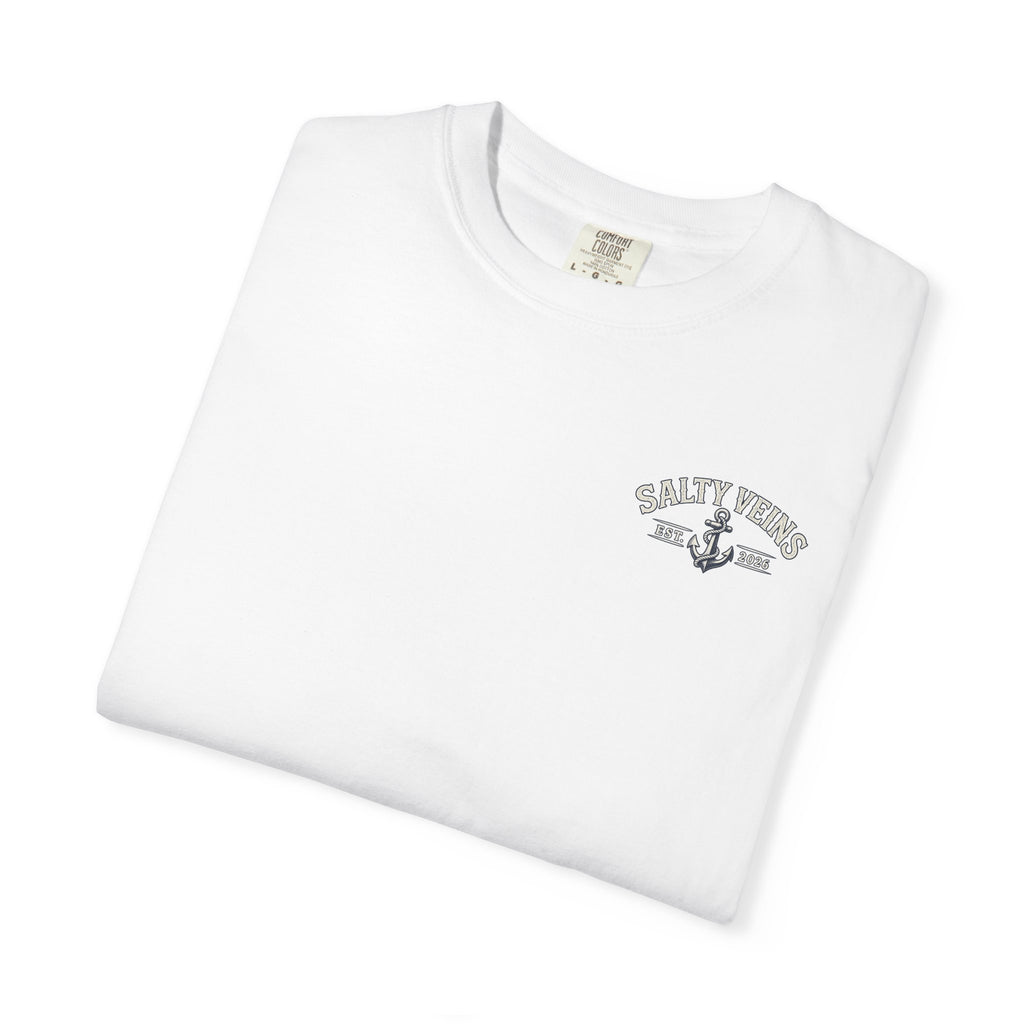 Salty Veins Support Local Fisherman Tee