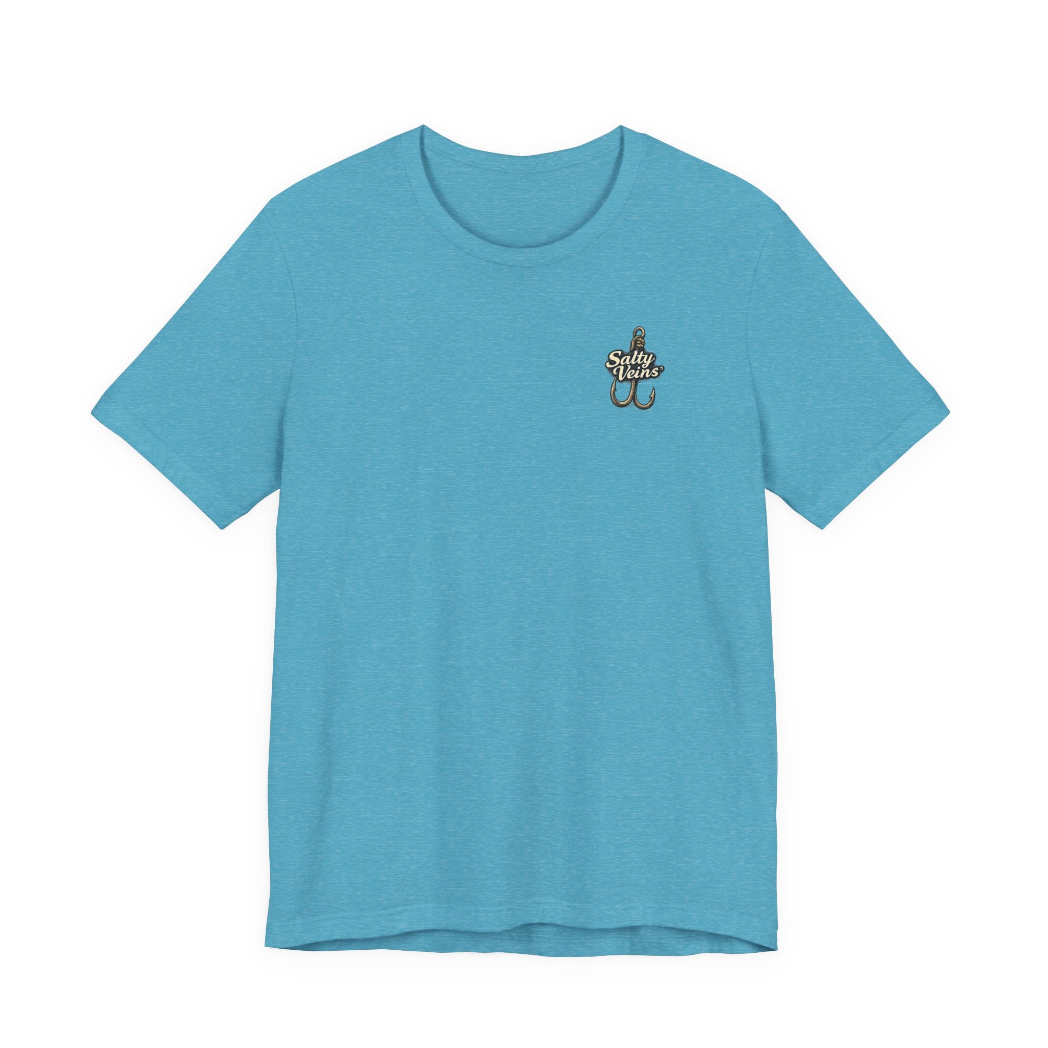 Salty Veins Hooked on the Salt Beach House Tee