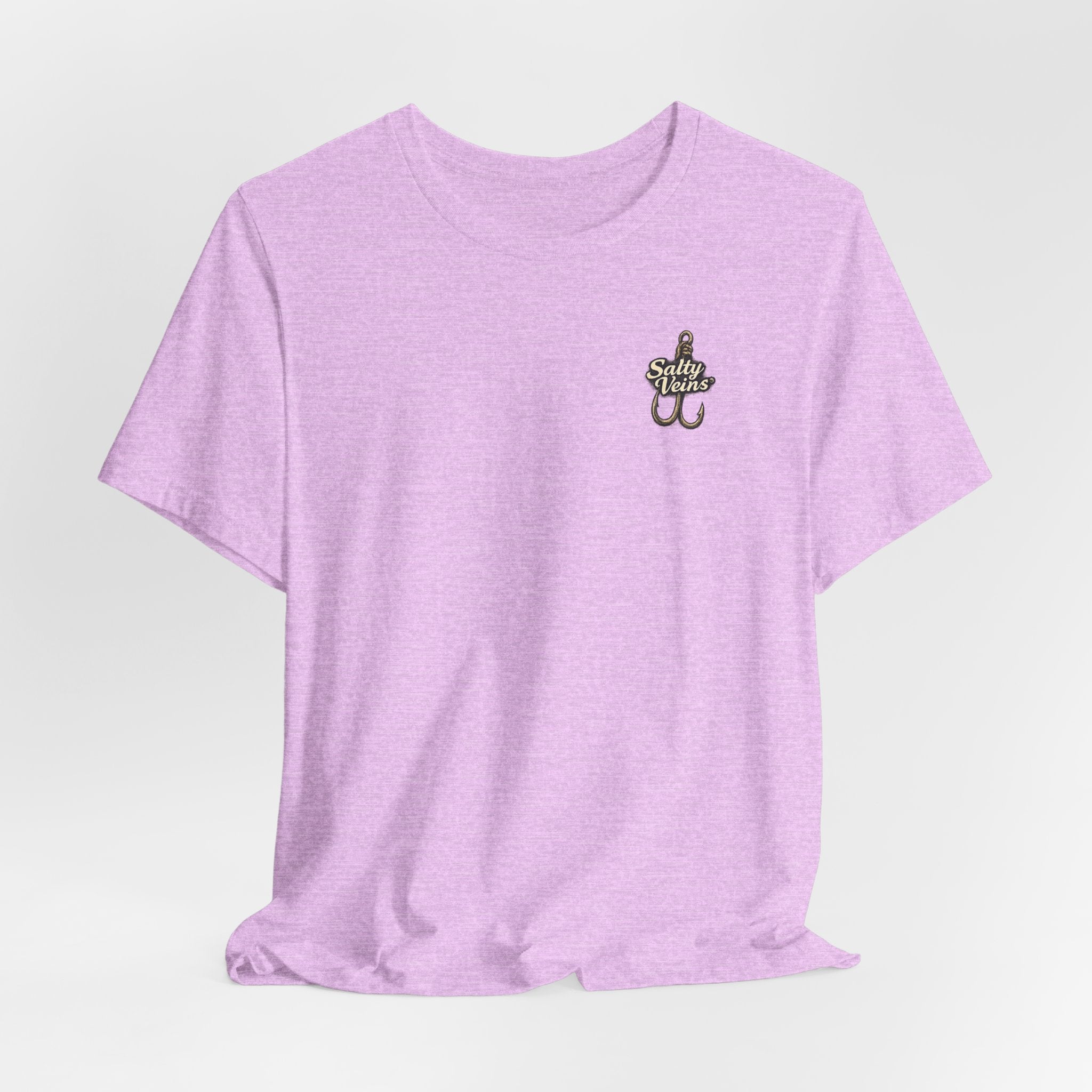 Salty Veins Hooked on the Salt Beach House Tee