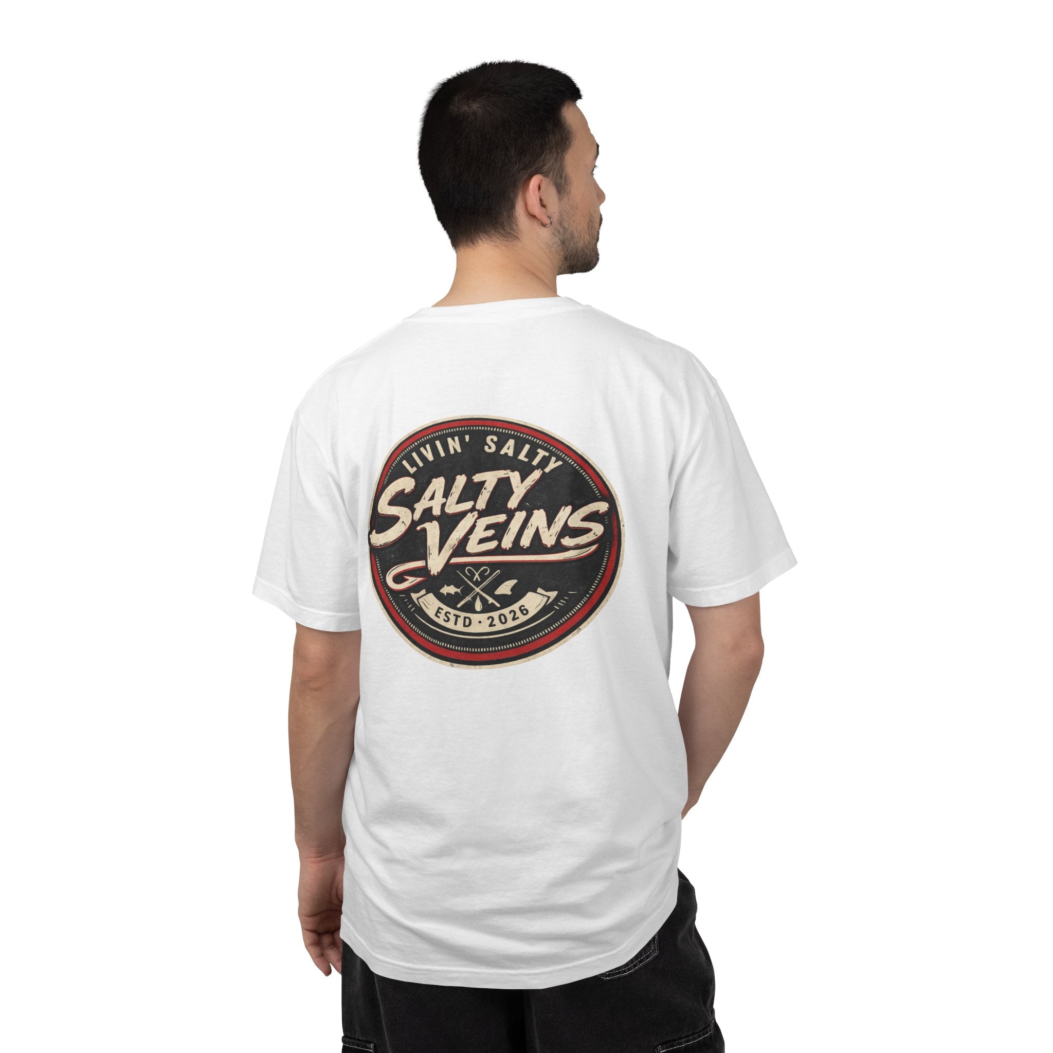 Salty Veins Livin' Salty Tee