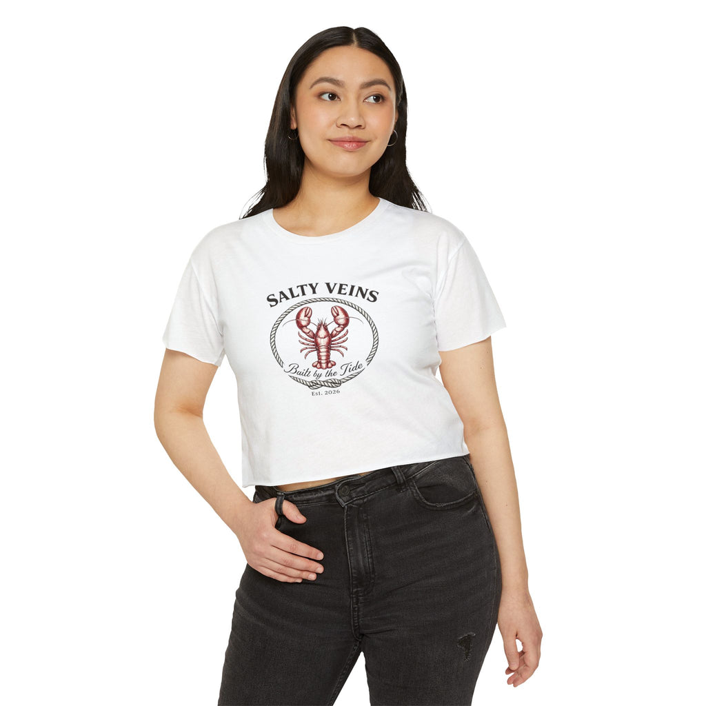 Haut court pour femme Salty Veins — Homard