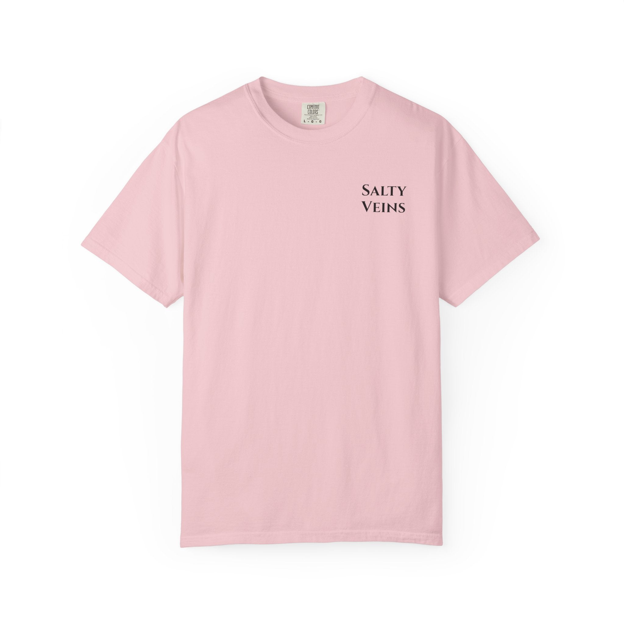 T-shirt Salty Veins Wooden Trap – T-shirt à motif de coffre de mer